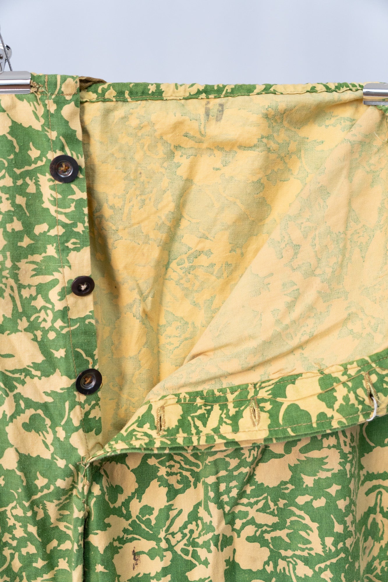 Pantalon de sniper de l'armée roumaine des années 50, camouflage feuille d'été