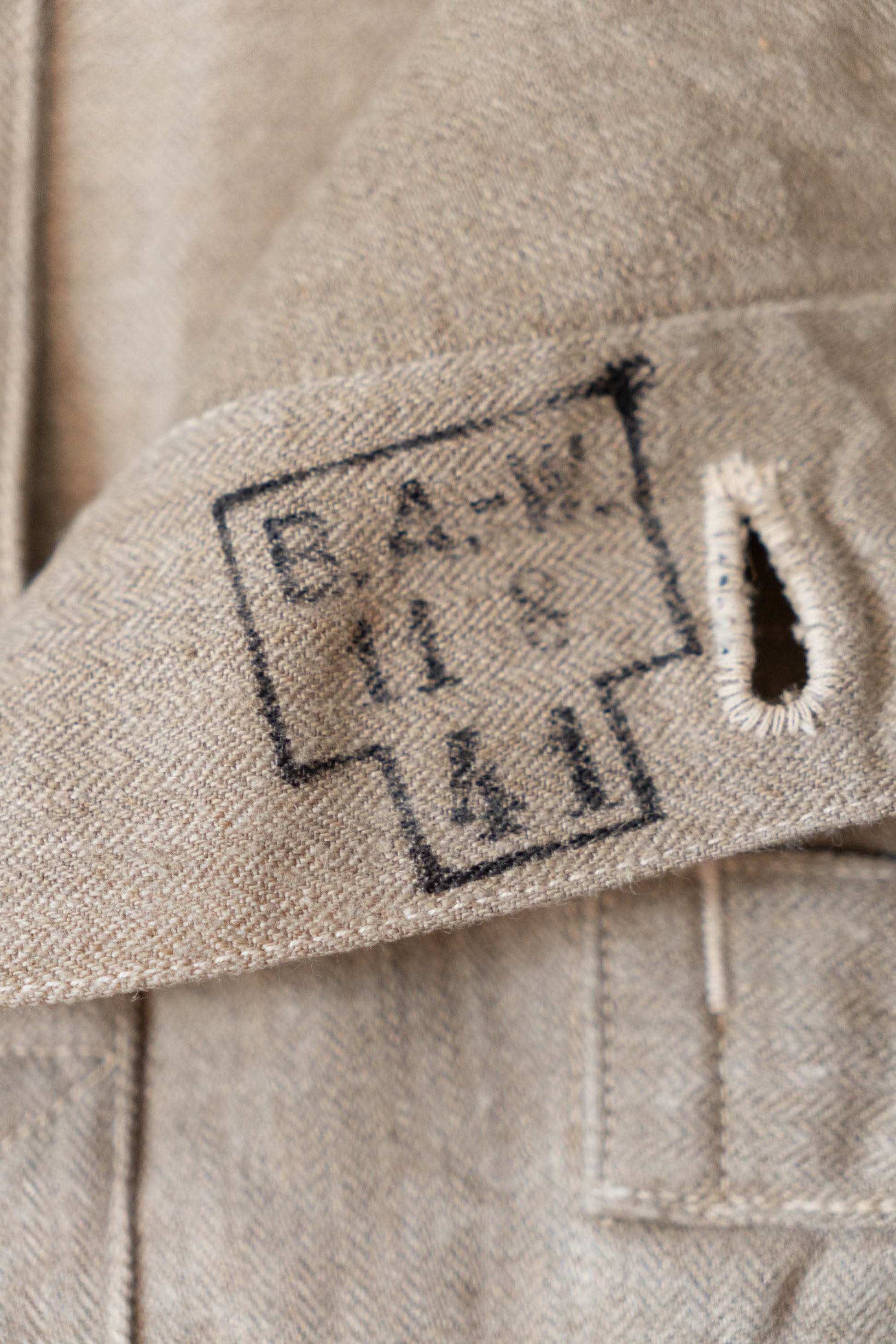 « Blouse en lin Drillich de la Kriegsmarine allemande de la Seconde Guerre mondiale, invendue – EDEAK VINTAGE »