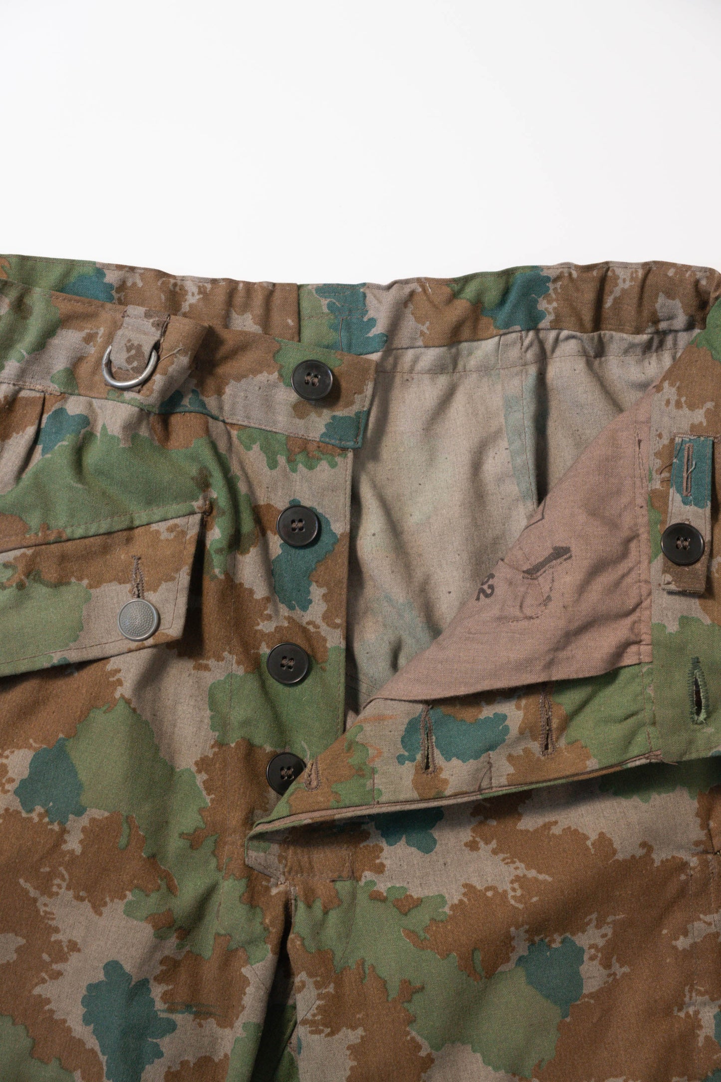 60s GERMAN ARMY BLUMENTARN CAMOUFLAGE TROUSER DEADSTOCK