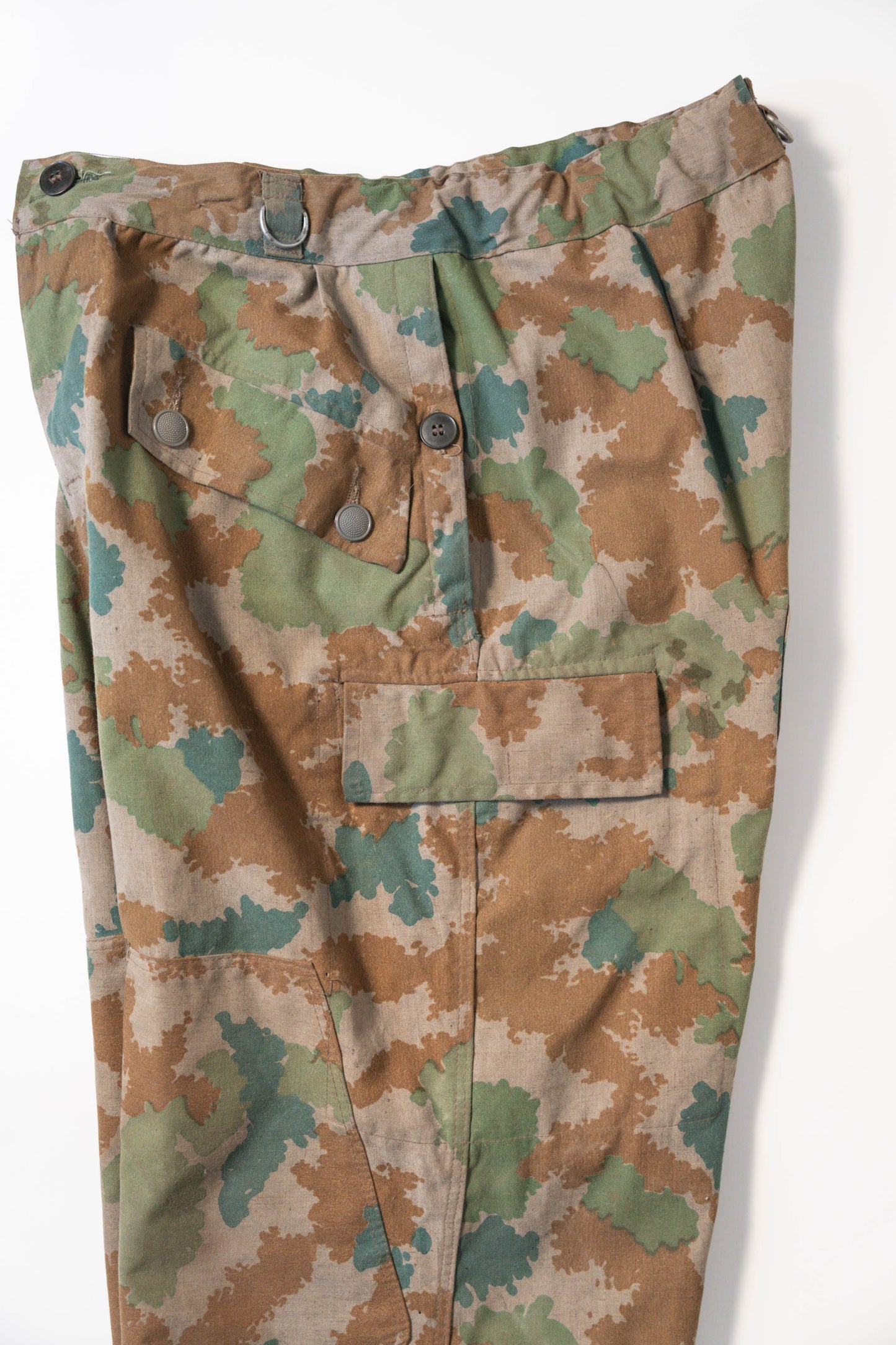 60s GERMAN ARMY BLUMENTARN CAMOUFLAGE TROUSER DEADSTOCK