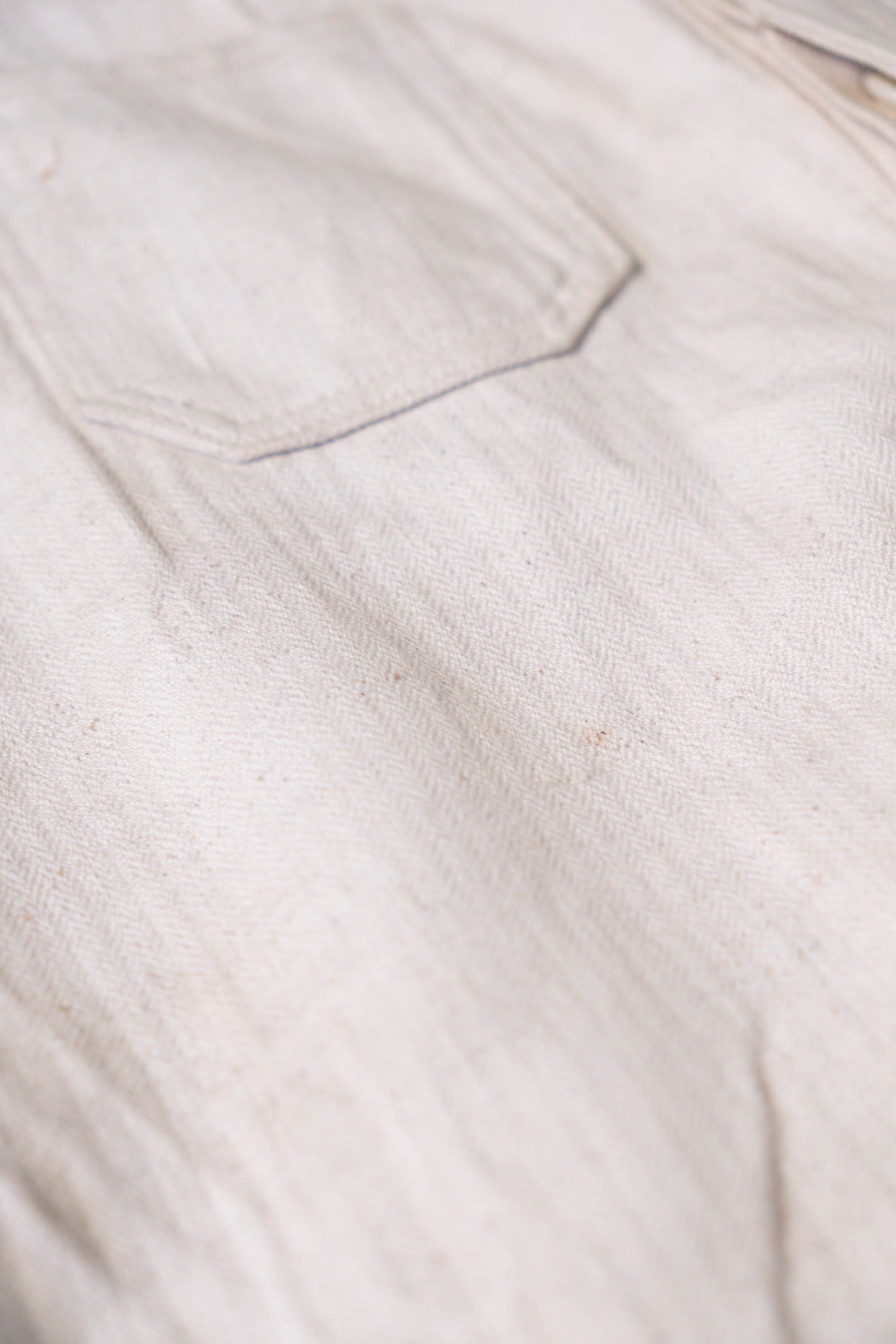 40s GERMAN KRIEGSMARINE DRILLICH HBT LINEN TROUSER