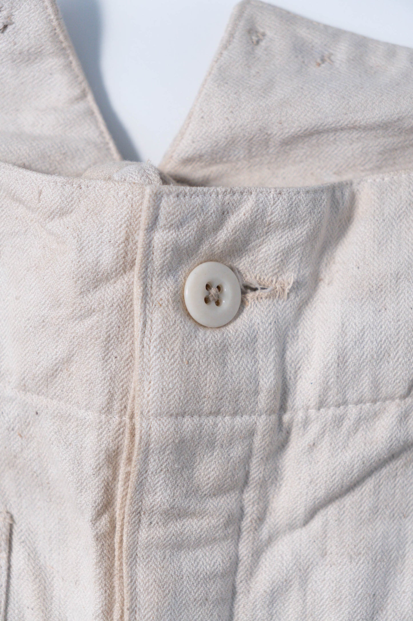 40s GERMAN KRIEGSMARINE DRILLICH HBT LINEN TROUSER