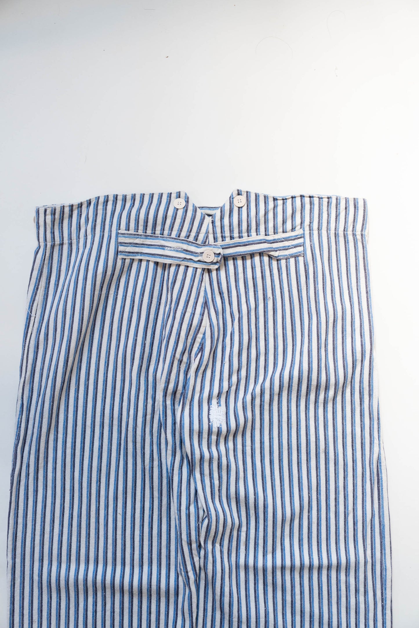 30s GERMAN ARMY WEHRMACHT DRILLICH HOSPITAL TROUSER
