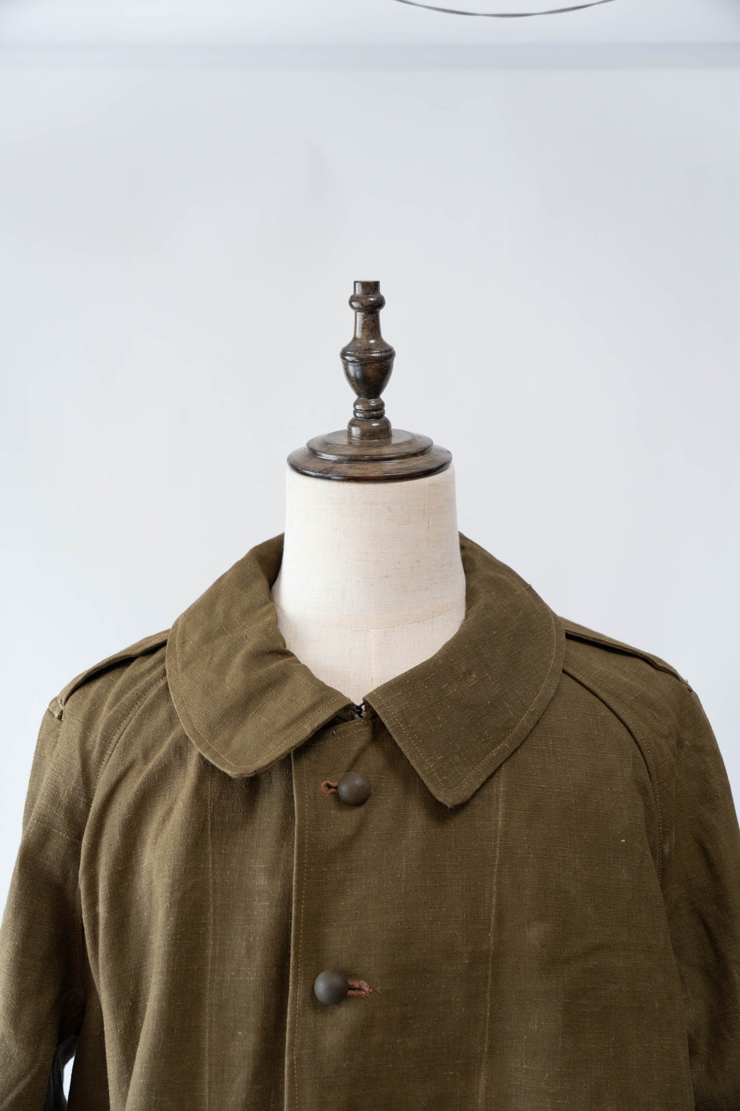 M35 French Army Motorcycle Coat Linen DEADSTOCK 2