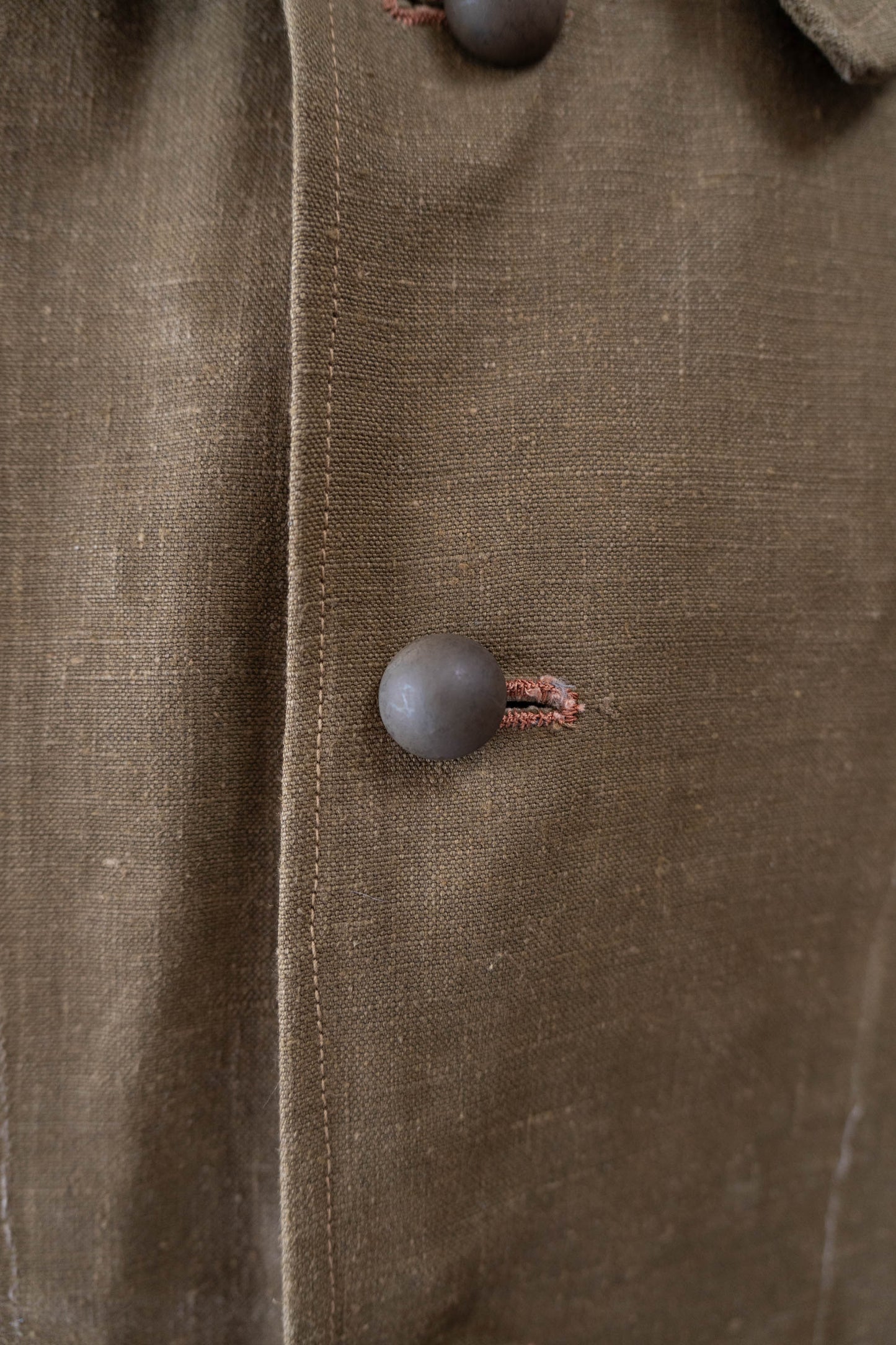 M35 French Army Motorcycle Coat Linen DEADSTOCK 2
