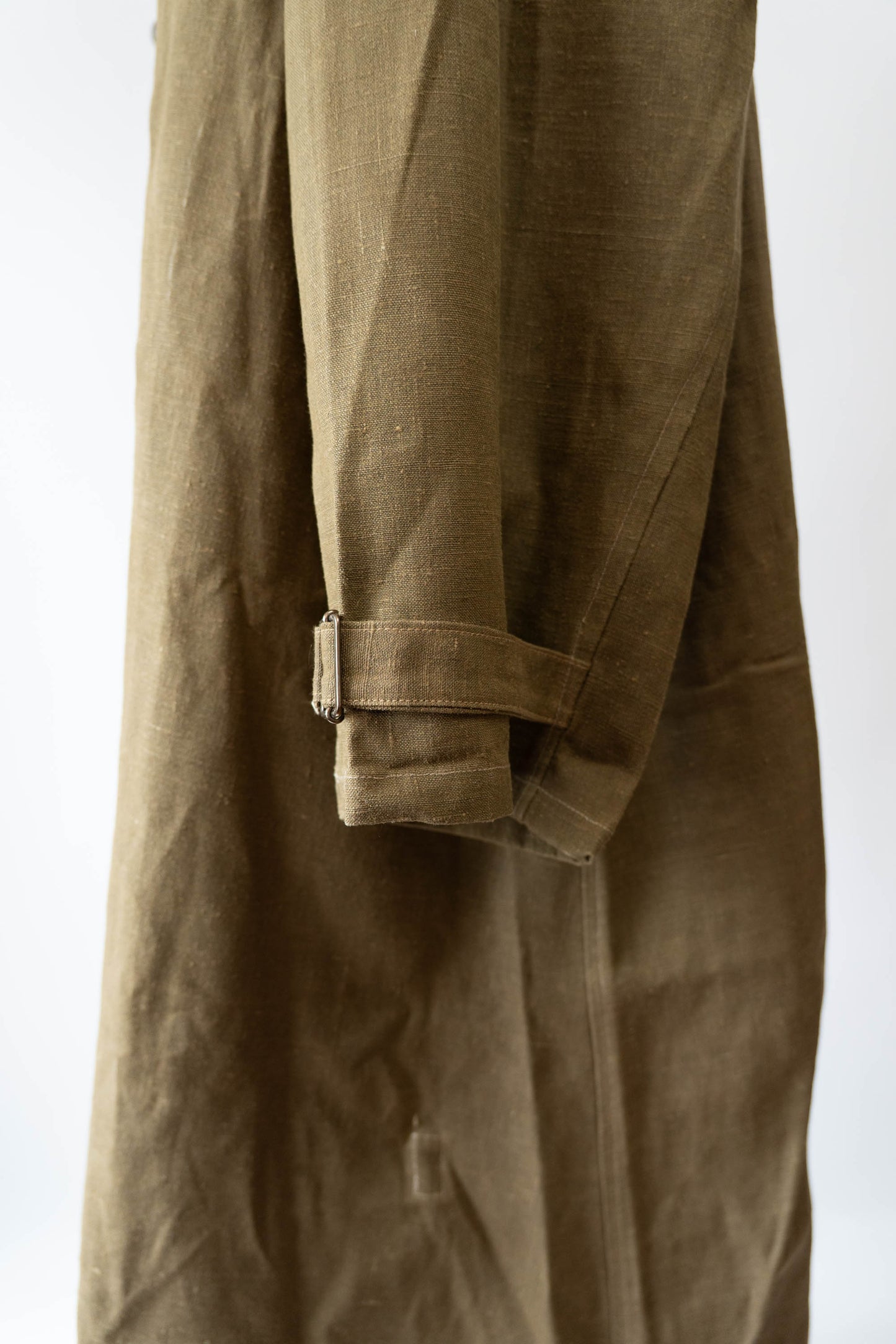 M35 French Army Motorcycle Coat Linen DEADSTOCK 2