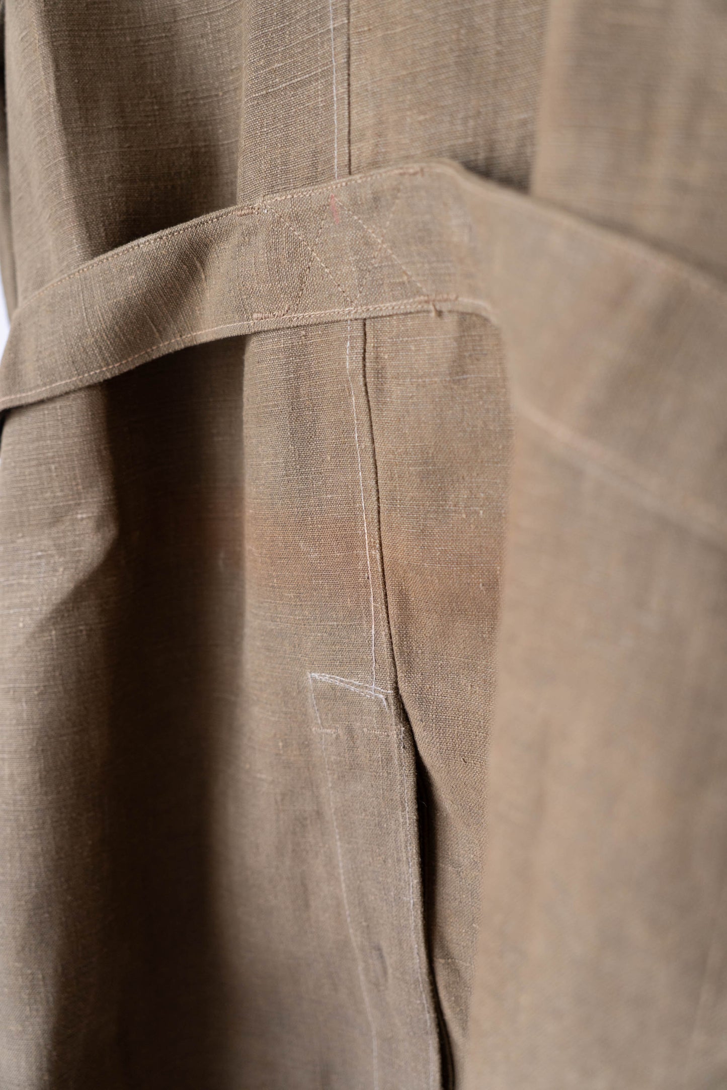 M35 French Army Motorcycle Coat Linen DEADSTOCK 2