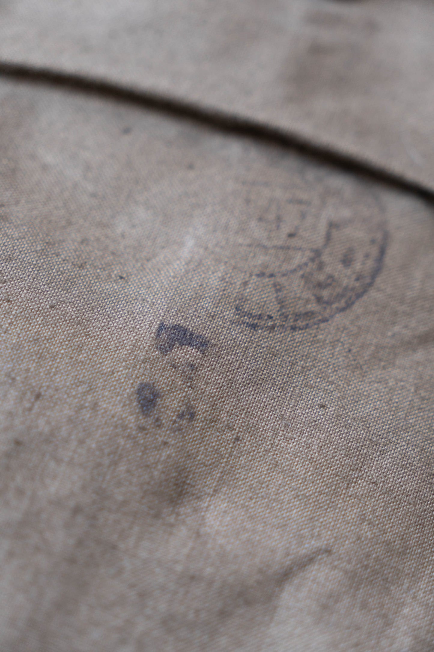 M35 French Army Motorcycle Coat Linen DEADSTOCK 2