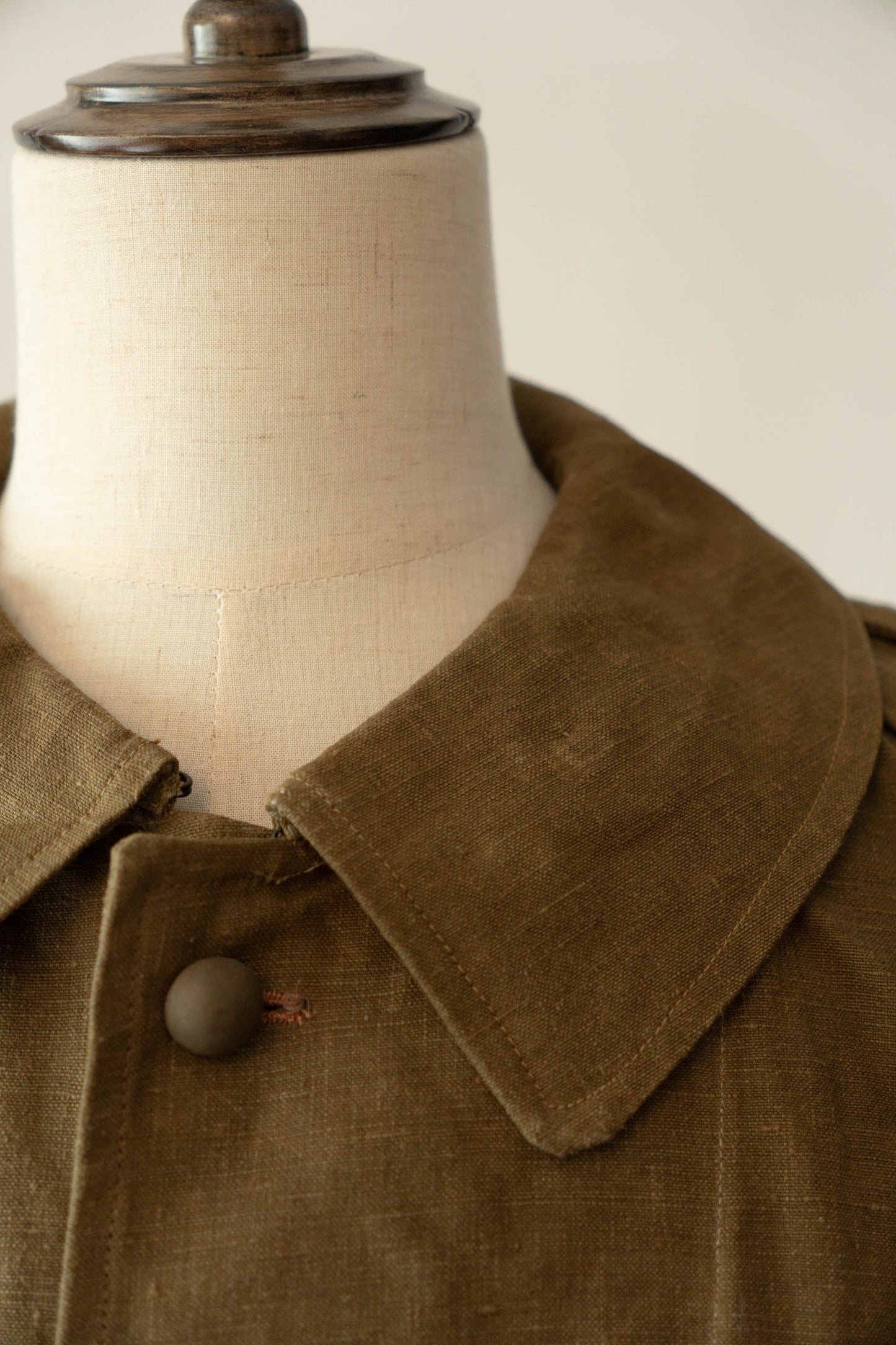 M35 French Army Motorcycle Coat Linen DEADSTOCK 1
