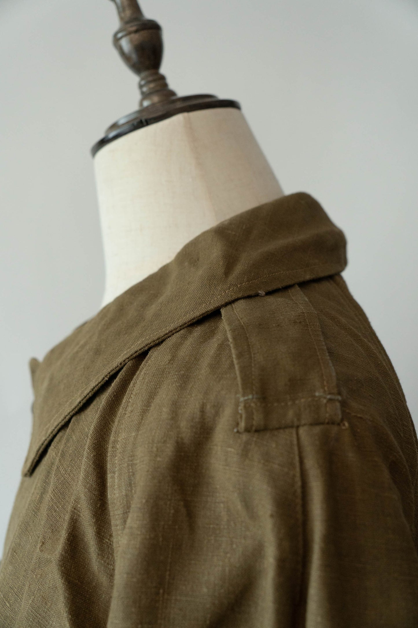 M35 French Army Motorcycle Coat Linen DEADSTOCK 1