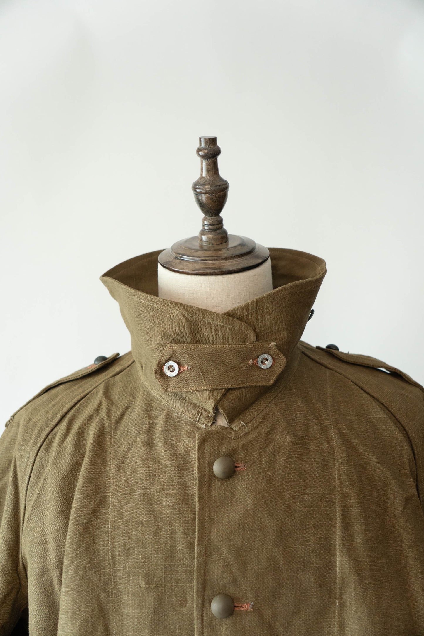 M35 French Army Motorcycle Coat Linen DEADSTOCK 1