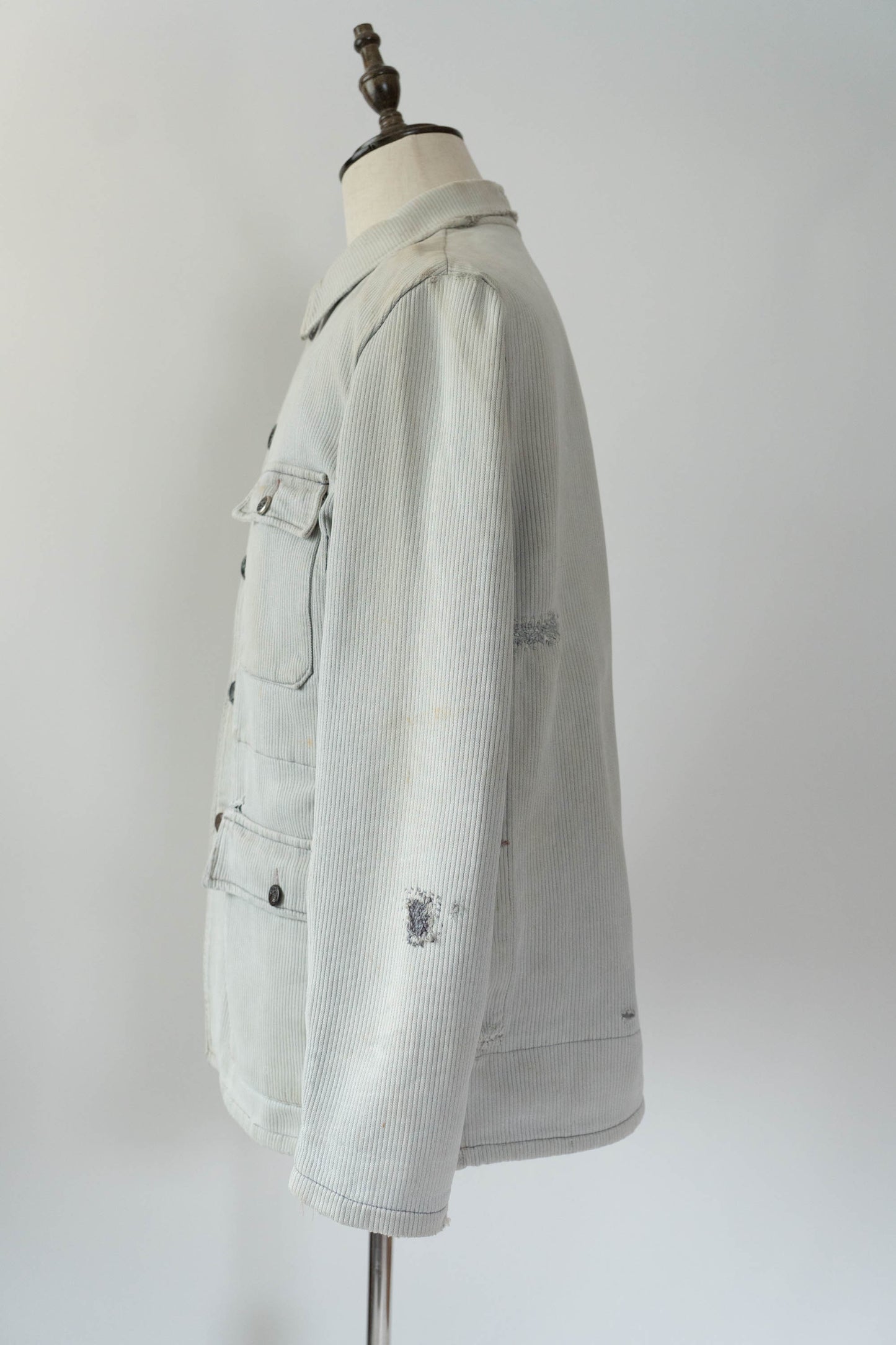 50s LE MONT ST MICHEL COTTON PIQUE HUNTING JACKET