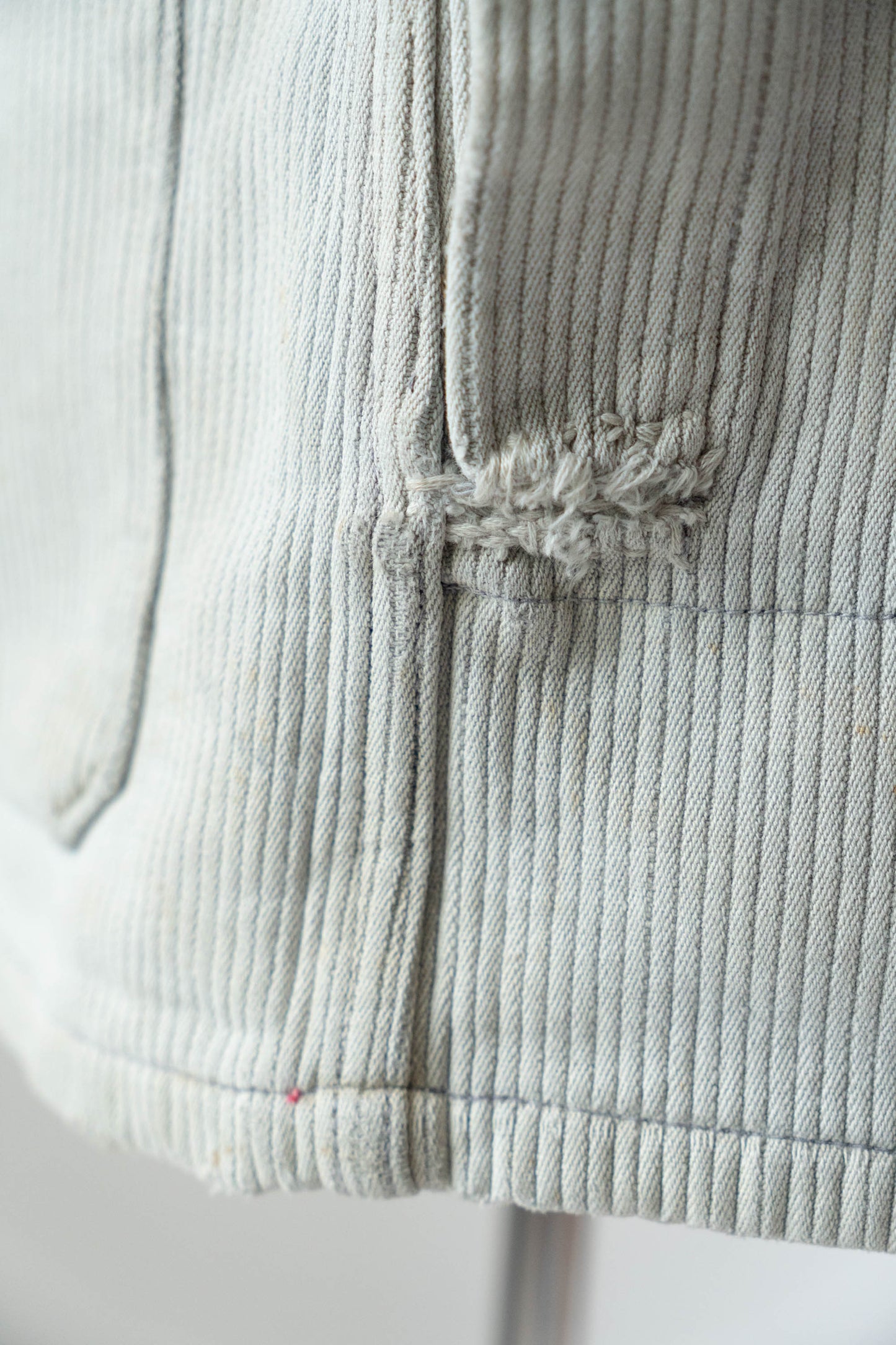 50s LE MONT ST MICHEL COTTON PIQUE HUNTING JACKET