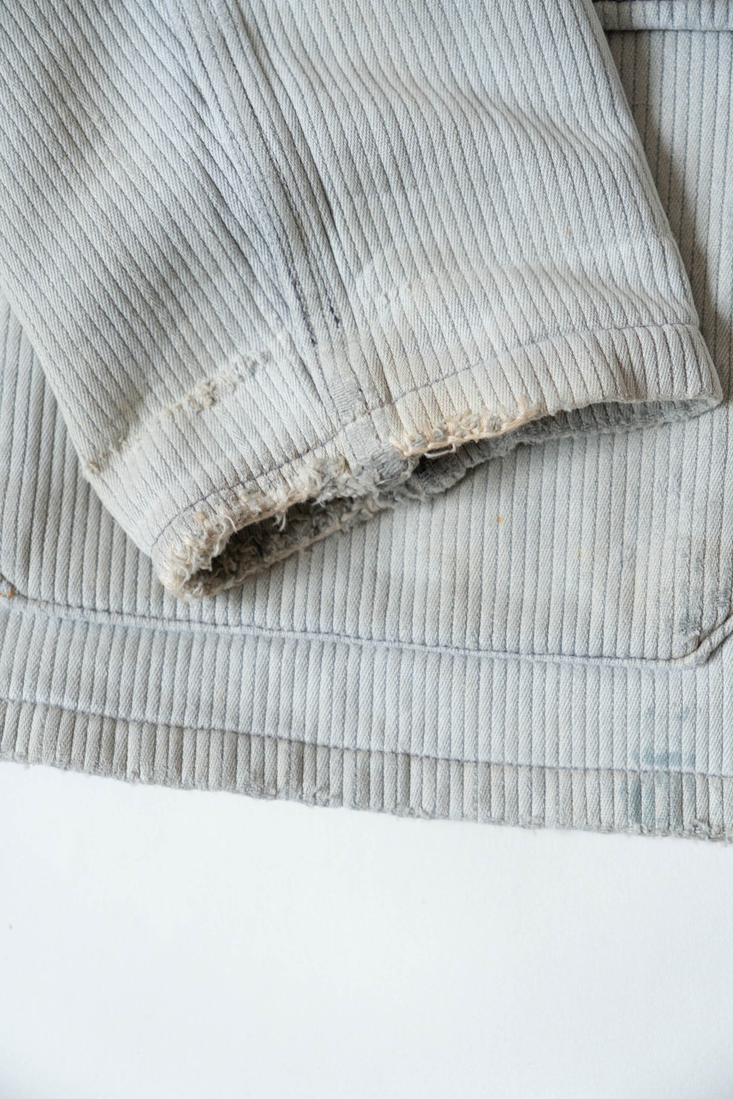50s LE MONT ST MICHEL COTTON PIQUE HUNTING JACKET