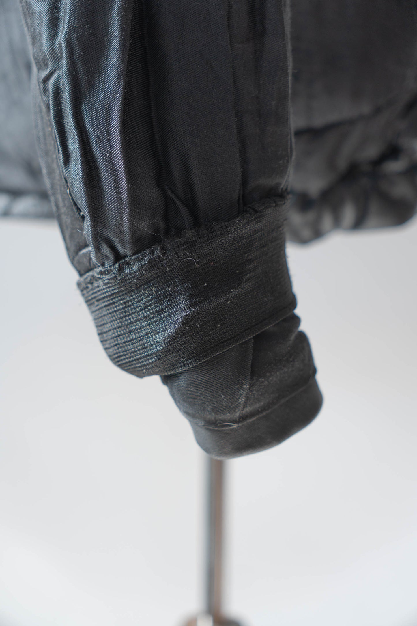 70s french Air Force pilot leather jacket civilian③