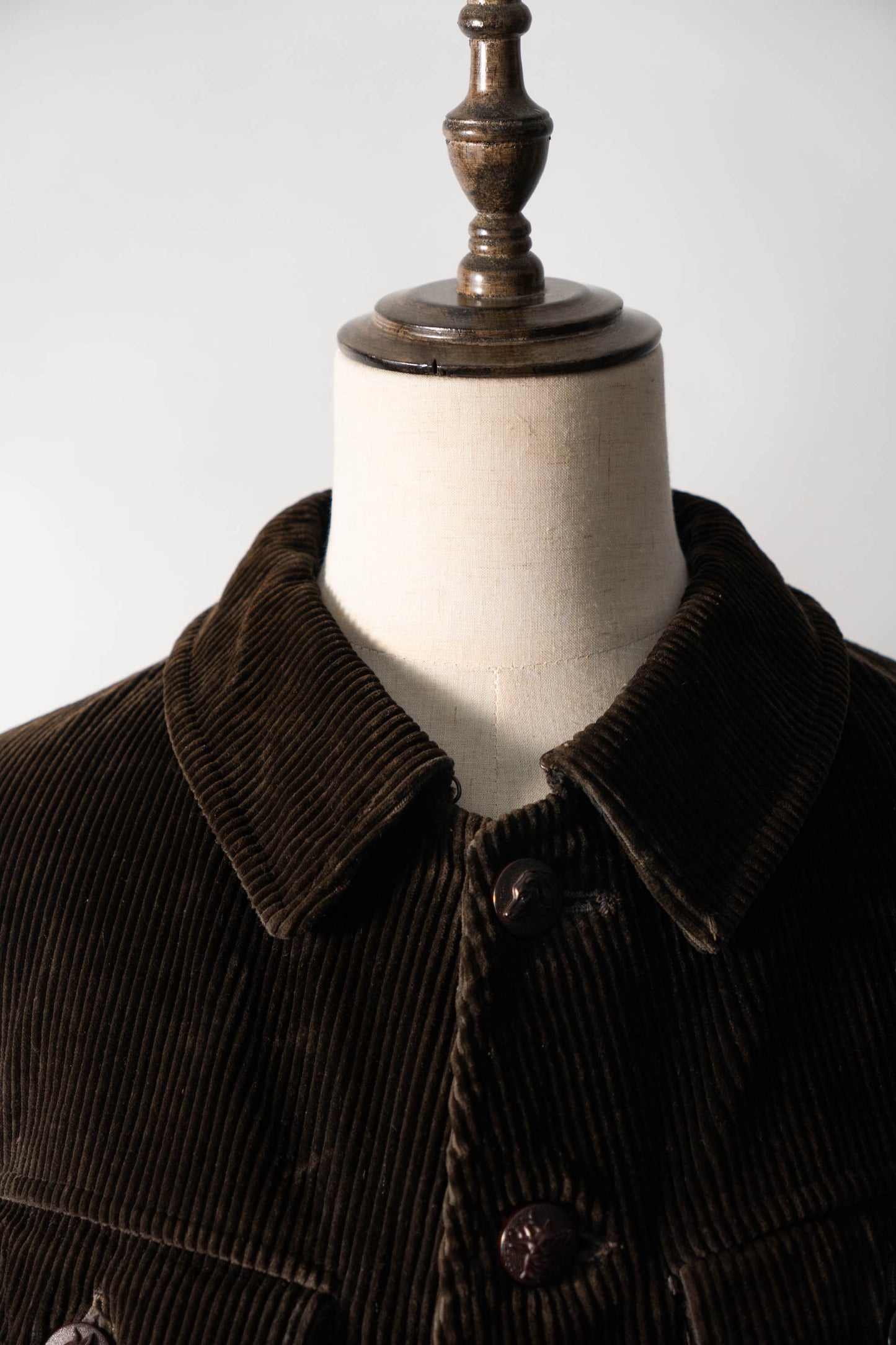 30 年代 AdolpheLafont 棕色燈芯絨狩獵夾克