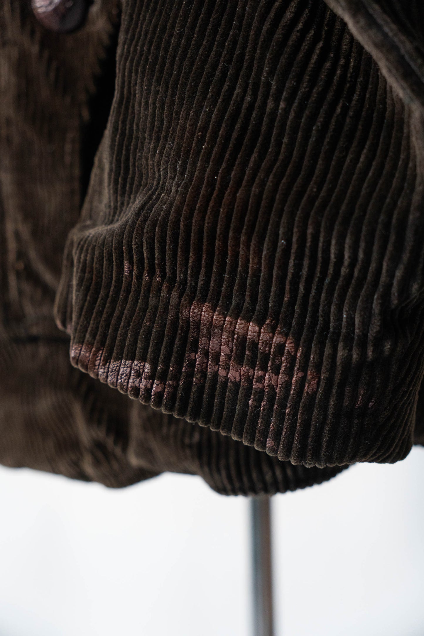 30 年代 AdolpheLafont 棕色燈芯絨狩獵夾克