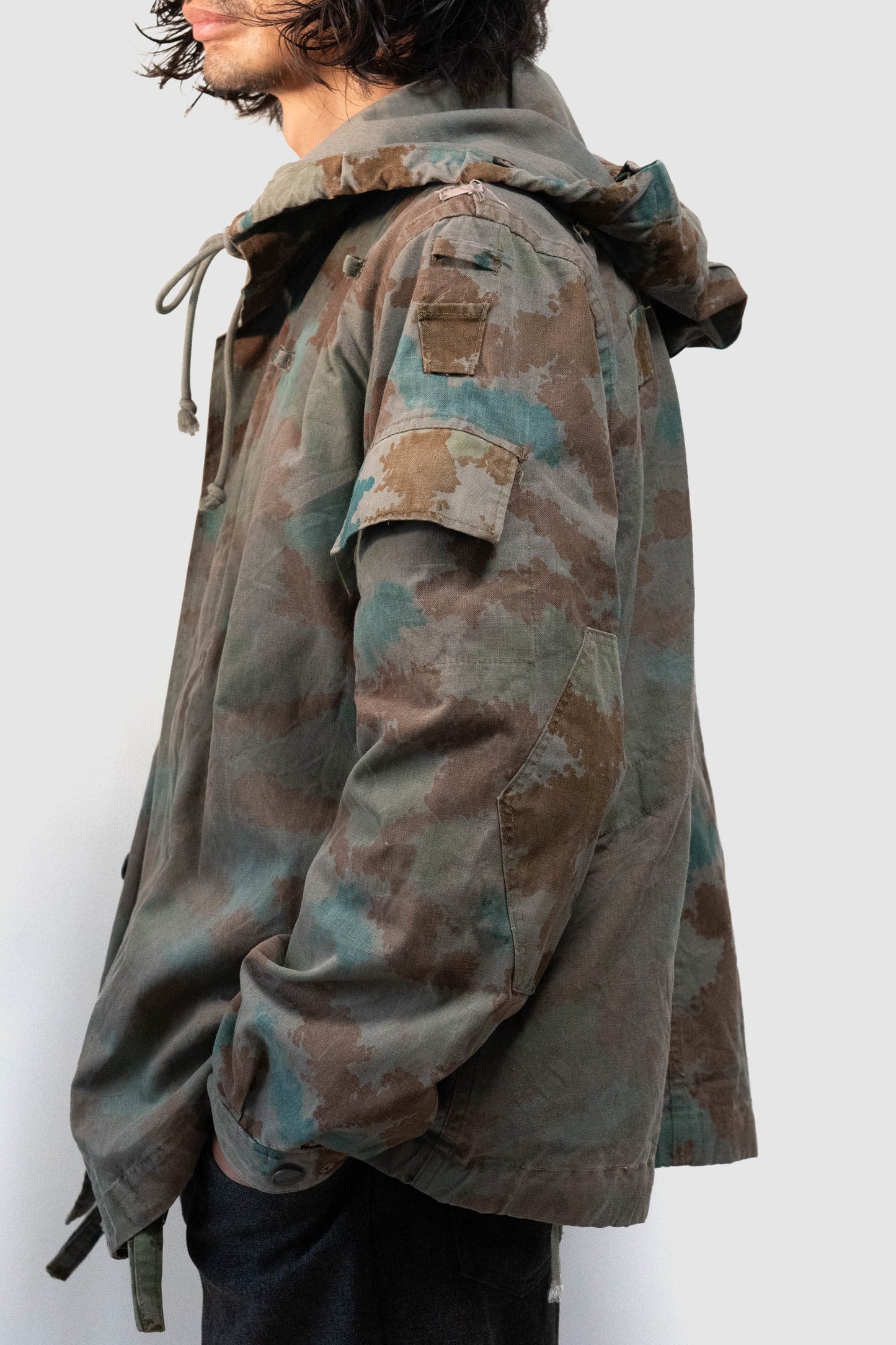 60s GERMAN ARMY BLUMENTARN CAMOUFLAGE SNIPER JACKET