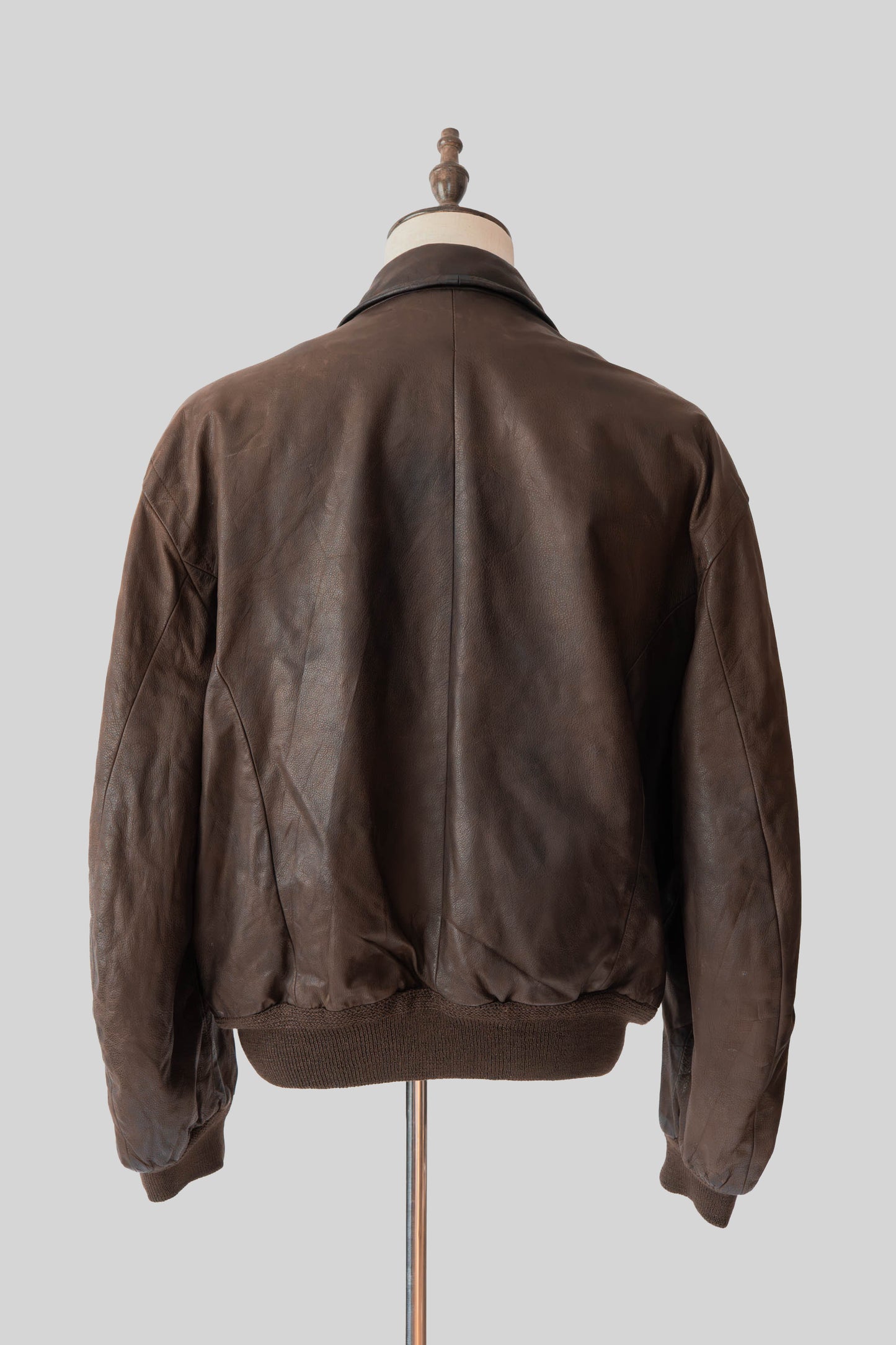 90s seraphin deerskin bomber jacket