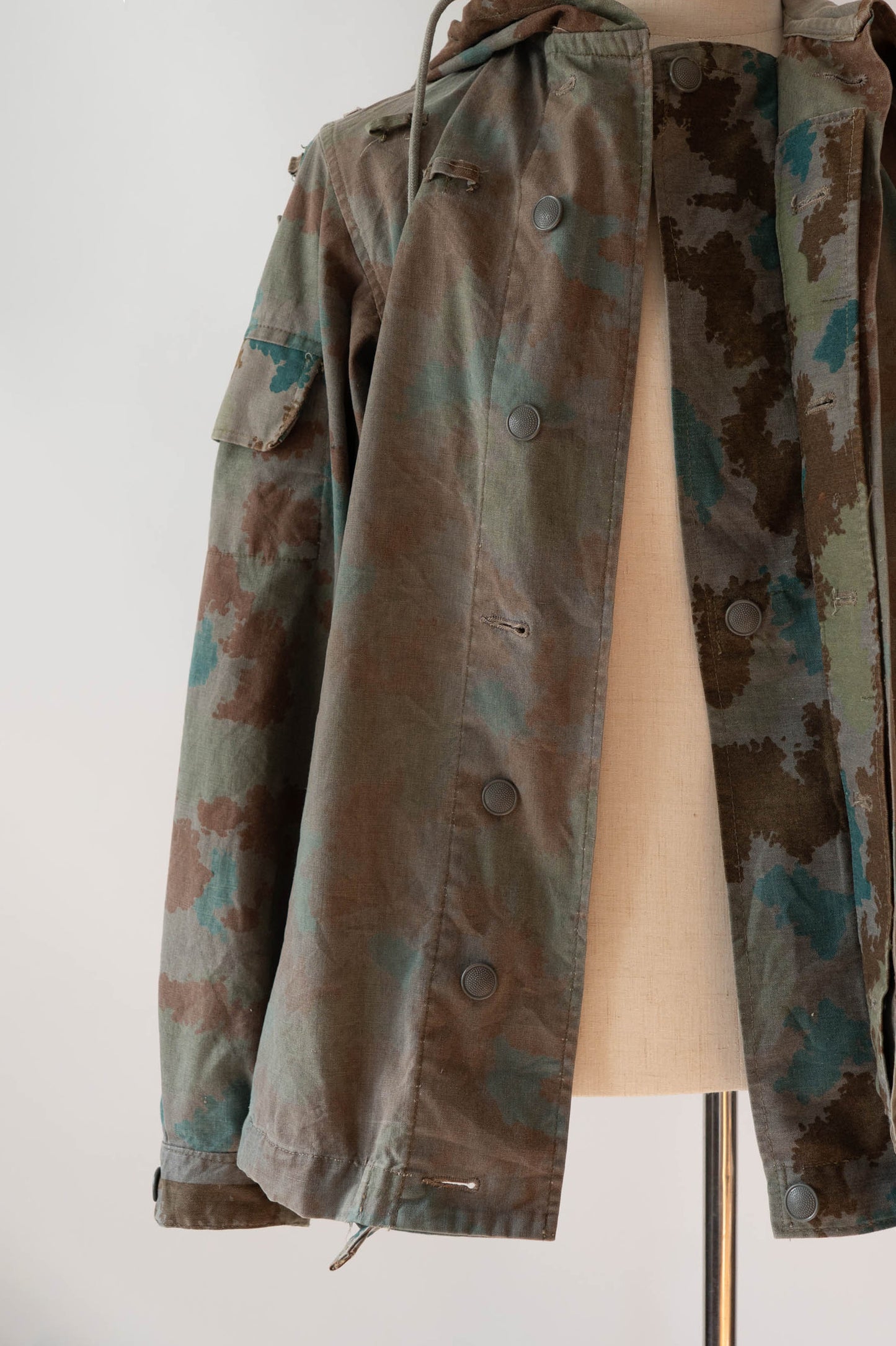 60s GERMAN ARMY BLUMENTARN CAMOUFLAGE SNIPER JACKET