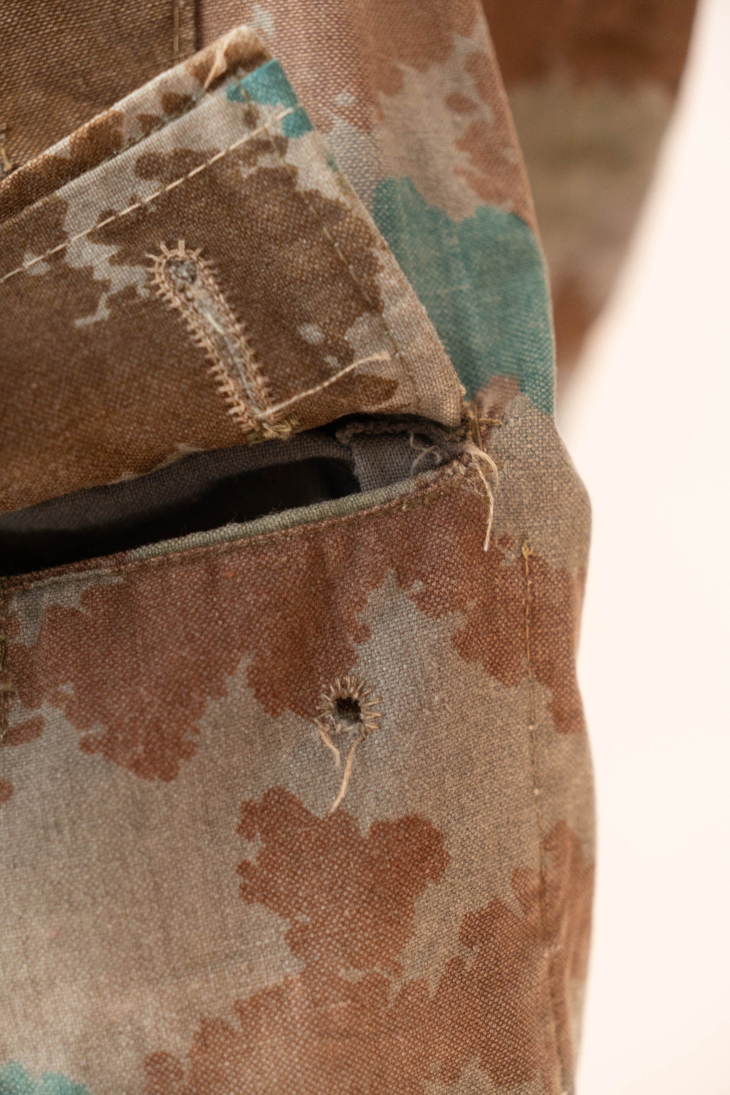 60s GERMAN ARMY BLUMENTARN CAMOUFLAGE SNIPER JACKET