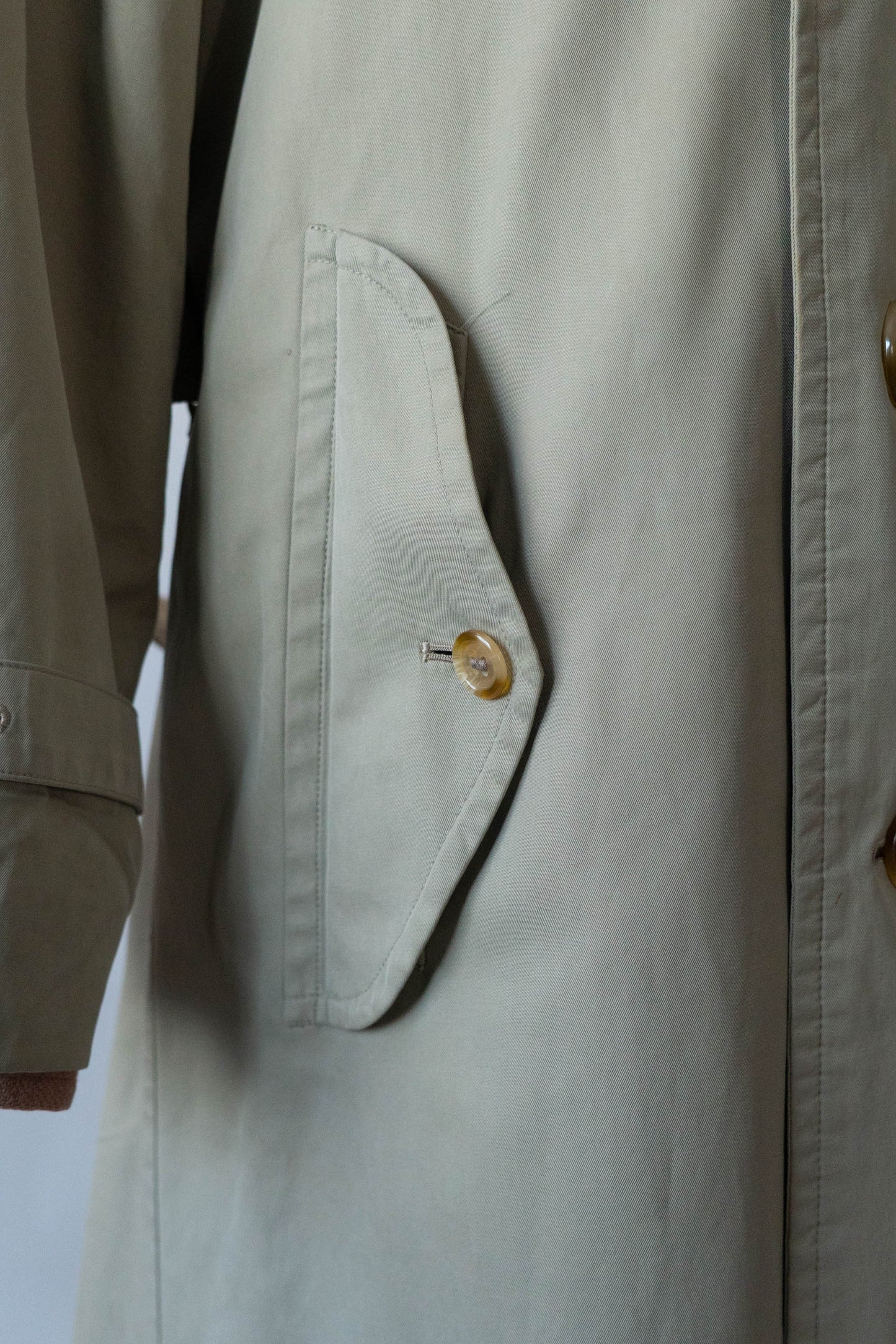 80s burberrys trench coat "trench21" full set cotton fabric