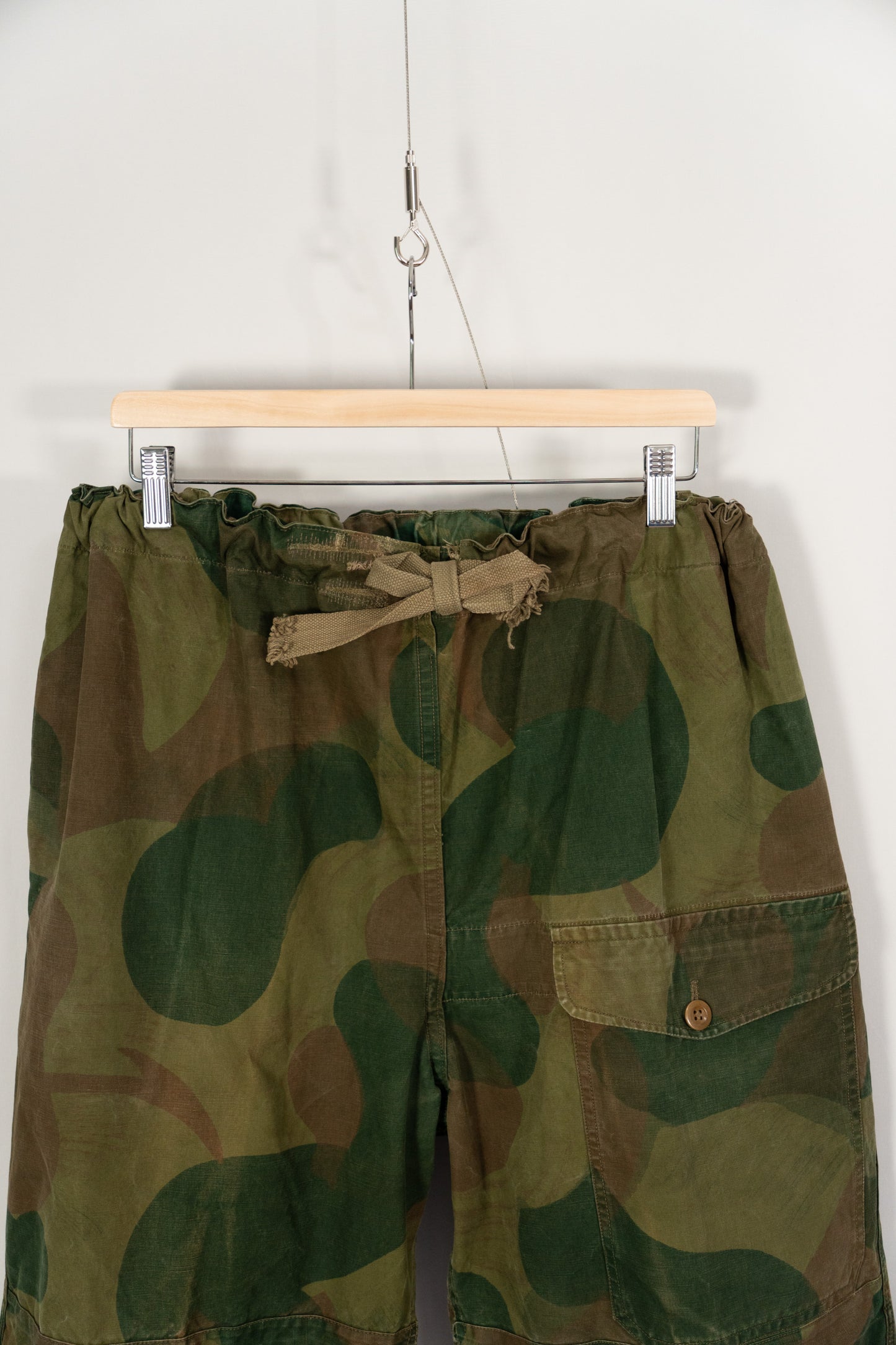 50s Belgian Army Ball&Moon Camoflauge Over Pants Early Model