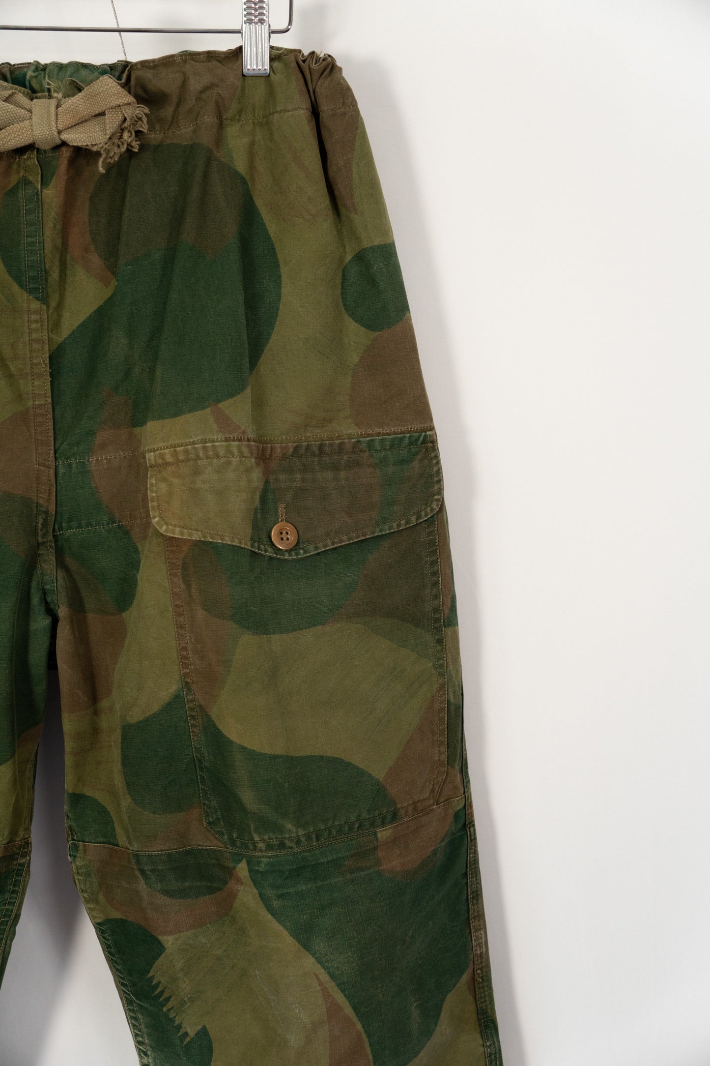 50s Belgian Army Ball&Moon Camoflauge Over Pants Early Model