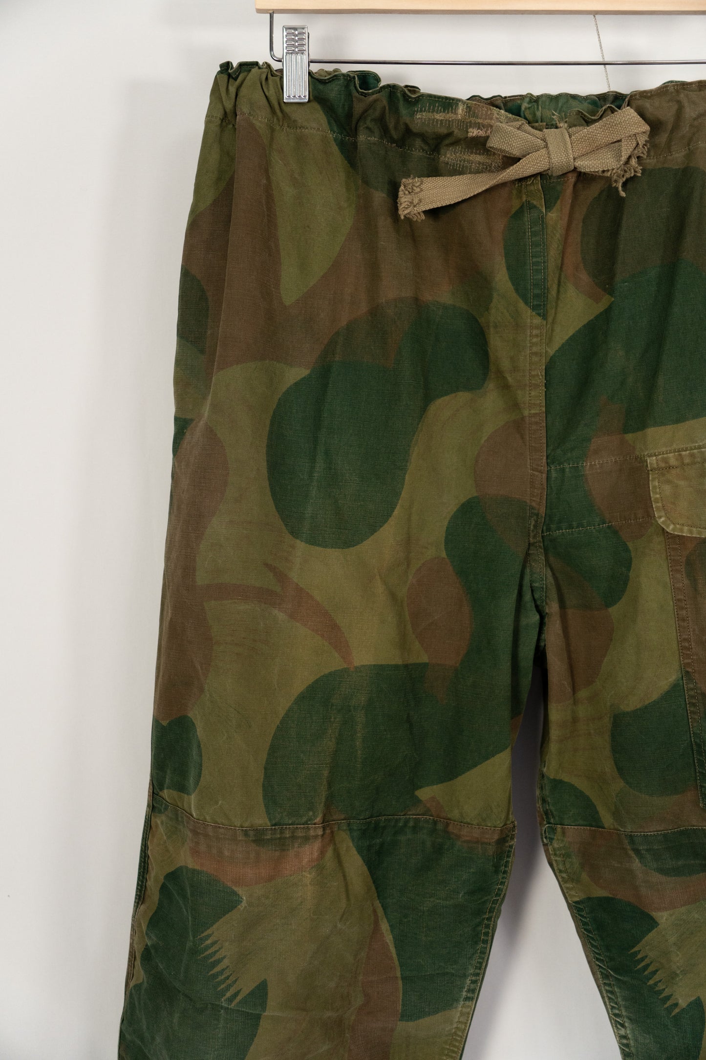 50s Belgian Army Ball&Moon Camoflauge Over Pants Early Model