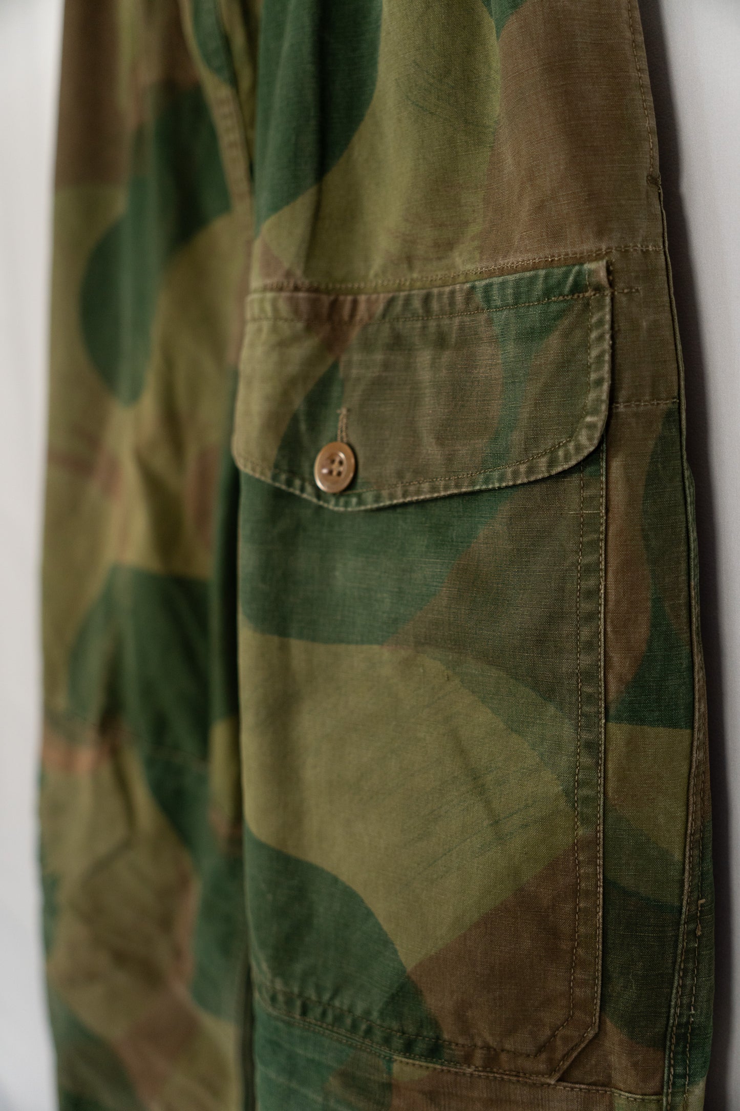 50s Belgian Army Ball&Moon Camoflauge Over Pants Early Model
