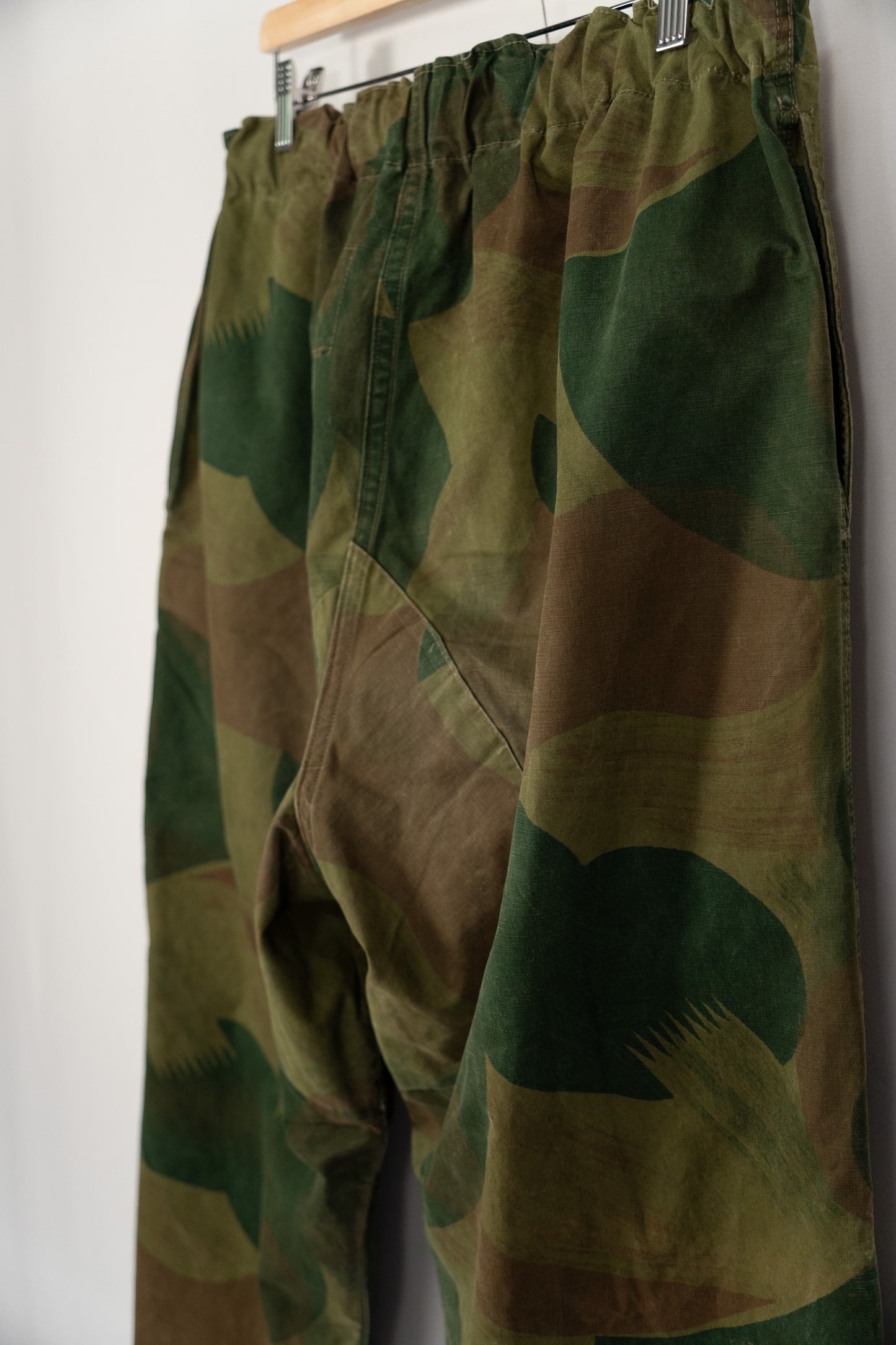50s Belgian Army Ball&Moon Camoflauge Over Pants Early Model