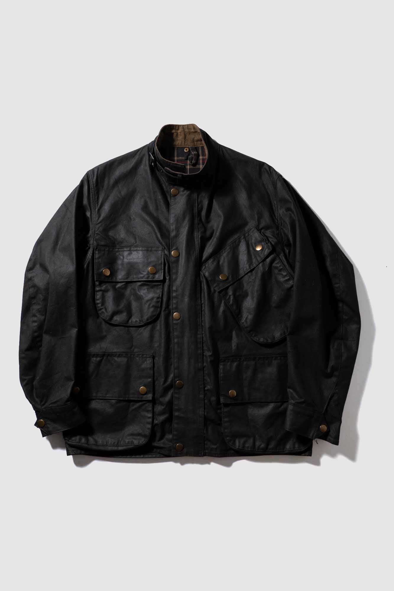 60er Jahre Barbour International Motorradanzug Yellow Tag