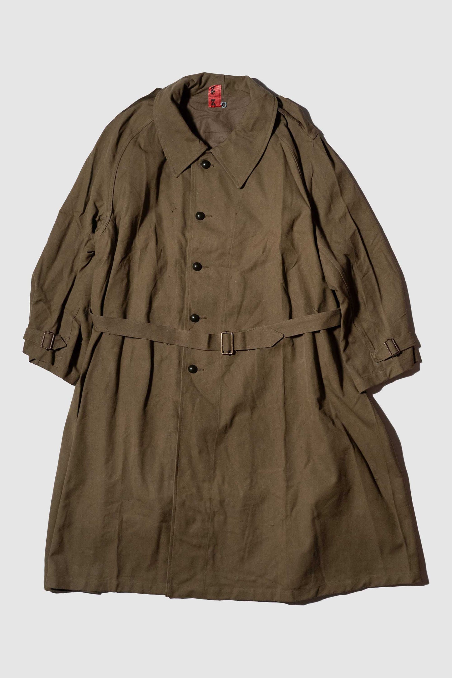 Manteau de moto M35 de l'armée française des années 40, DEAD STOCK