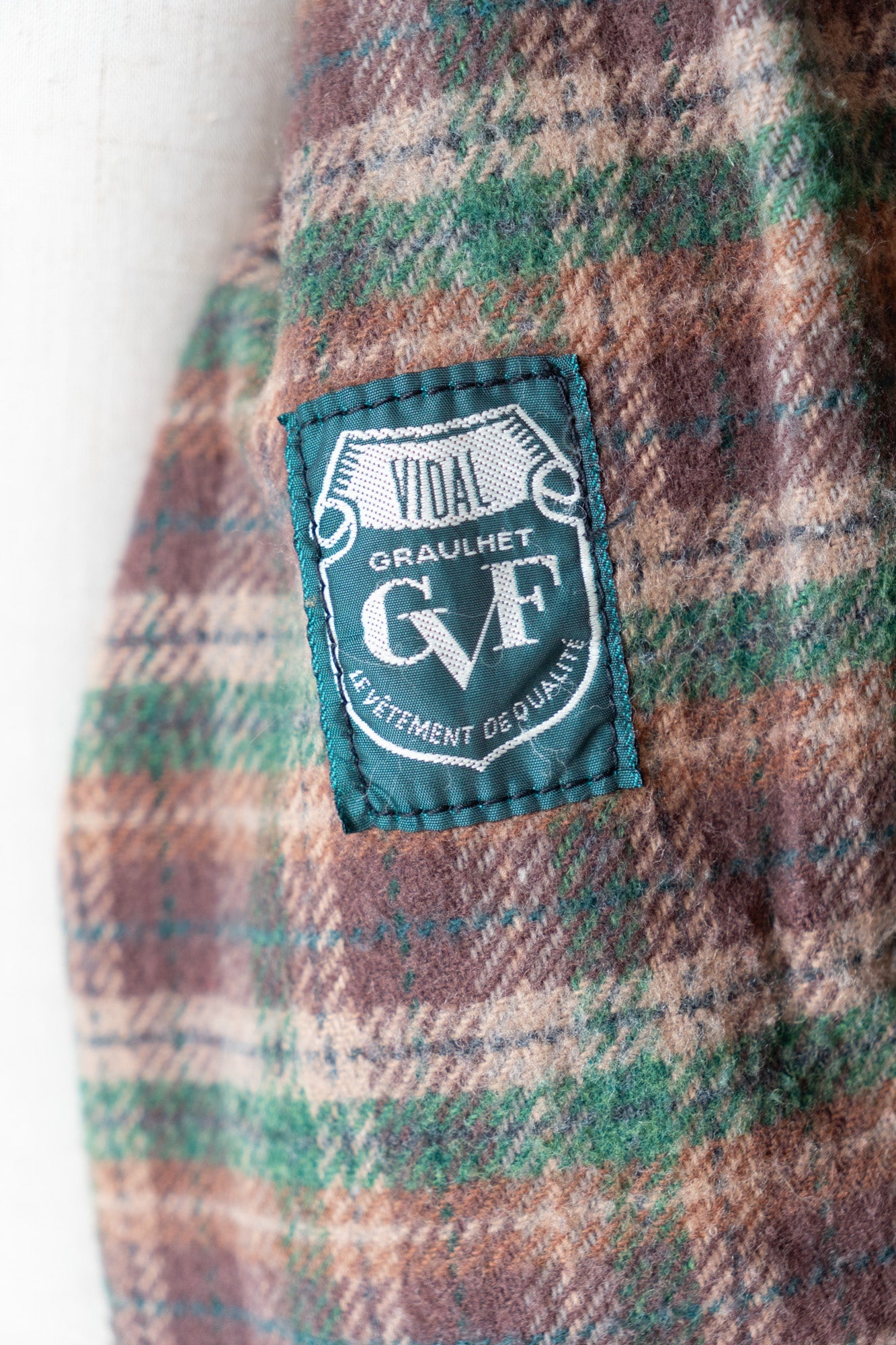 70年代法國復古飛行員皮夾克民用“GVF”