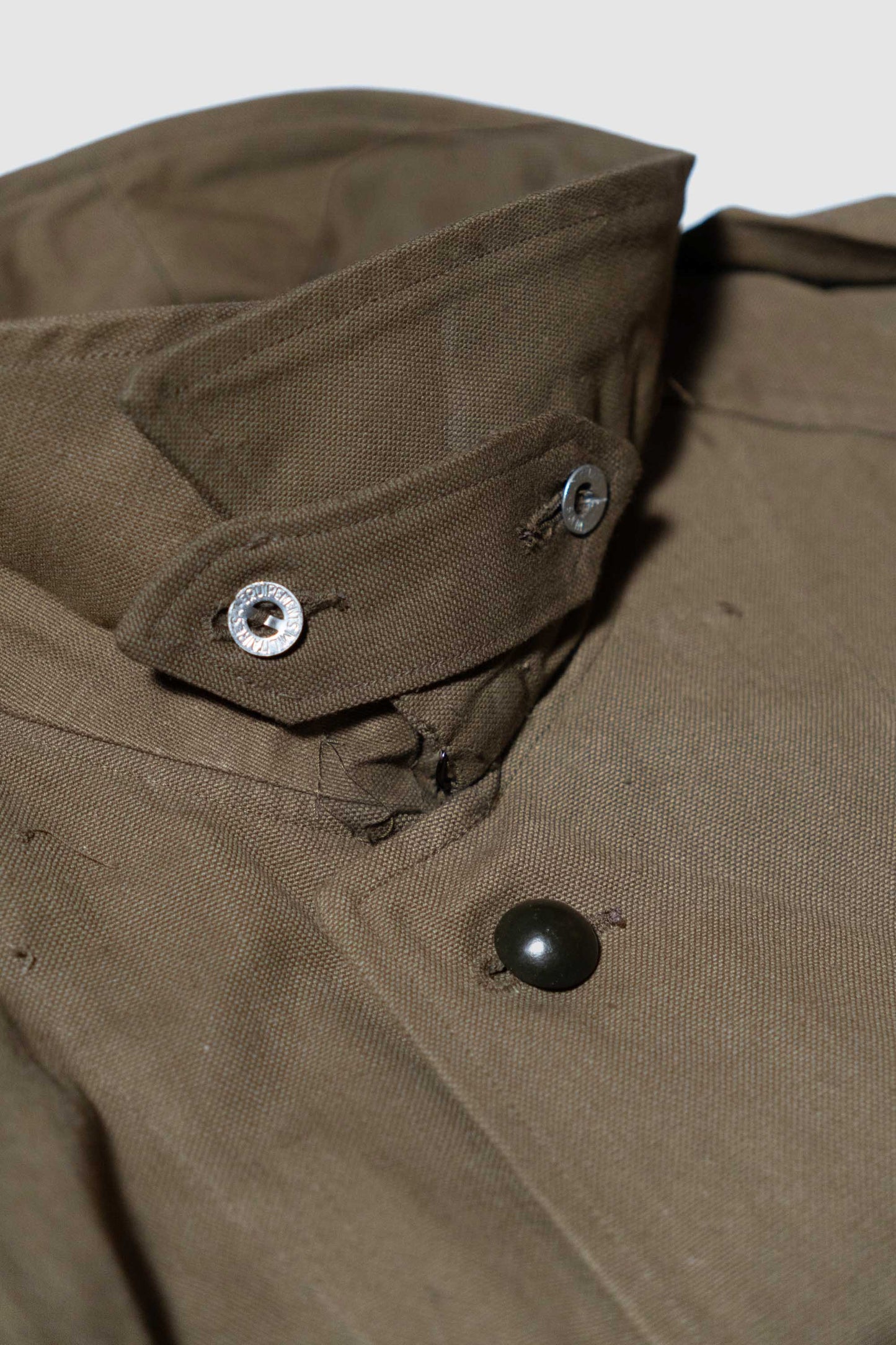 Manteau de moto M35 de l'armée française des années 40, DEAD STOCK