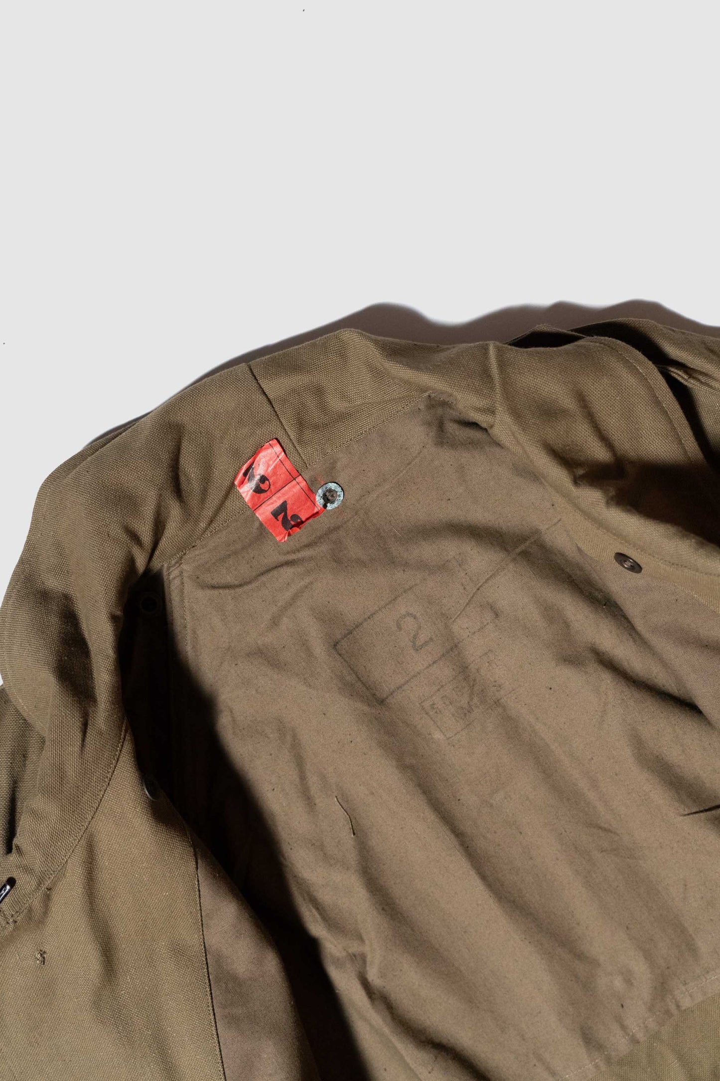 Manteau de moto M35 de l'armée française des années 40, DEAD STOCK