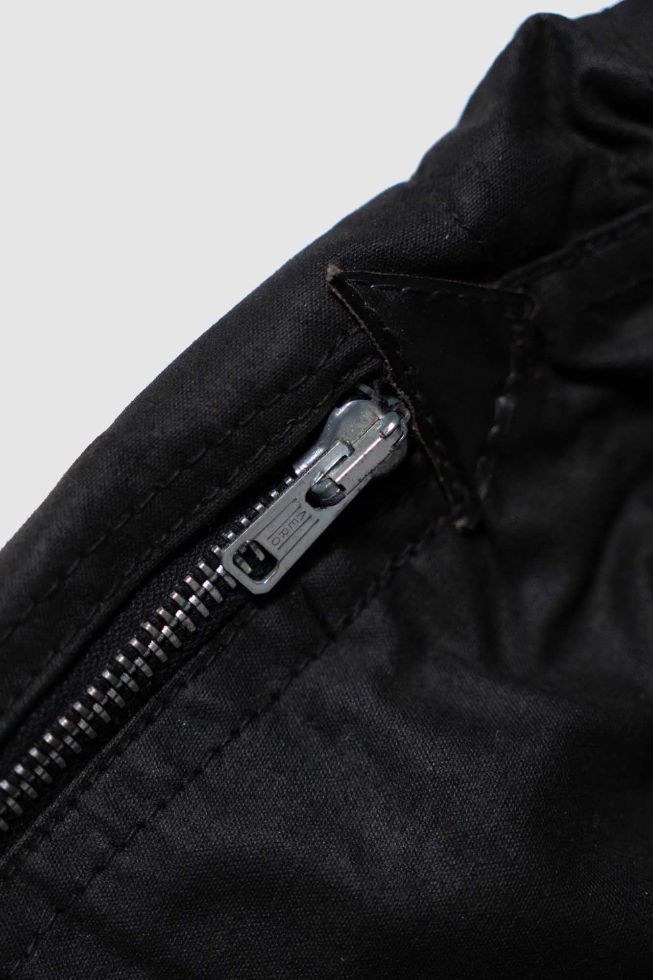 60er Jahre Barbour International Motorradanzug Yellow Tag