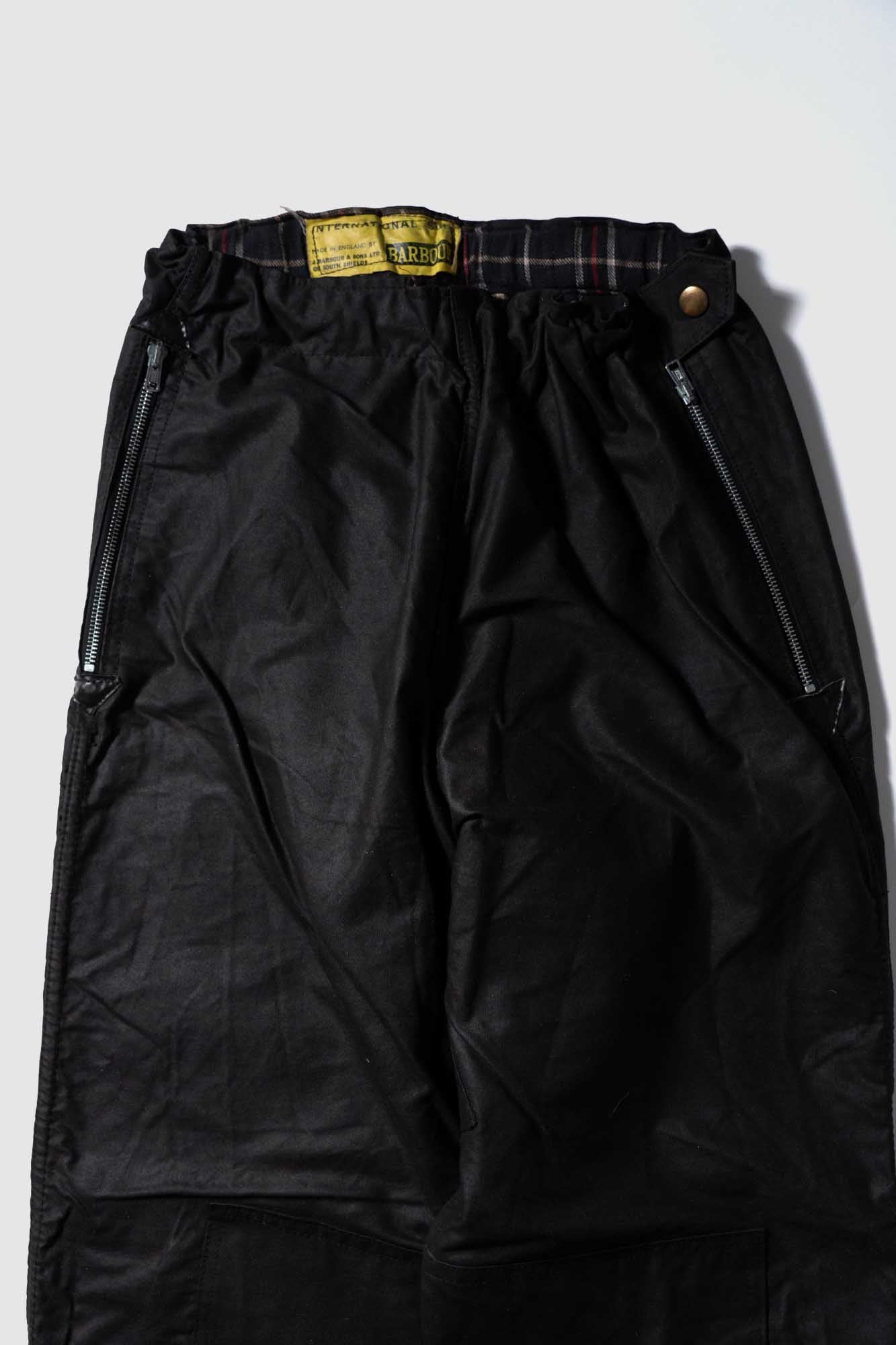60er Jahre Barbour International Motorradanzug Yellow Tag