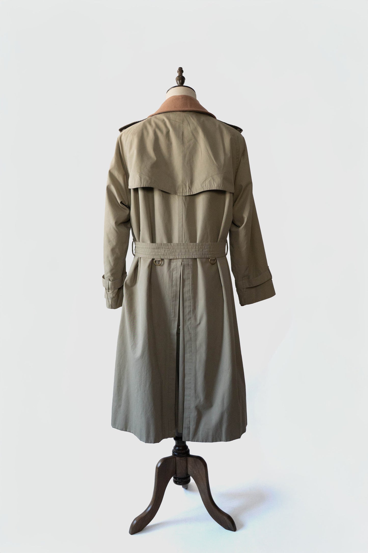 80s burberrys trench coat "trench21" full set cotton fabric