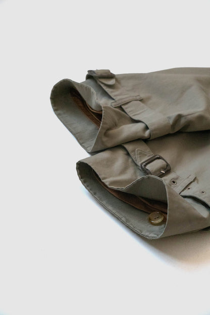 80s burberrys trench coat "trench21" full set cotton fabric