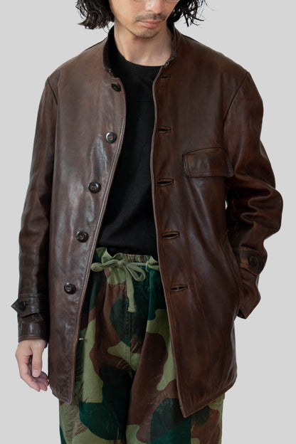 40s german kriegsmarine U-boat leather jacket