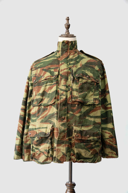 60s French Army TAP47/56 Paratrooper Jacket Lizard Camo