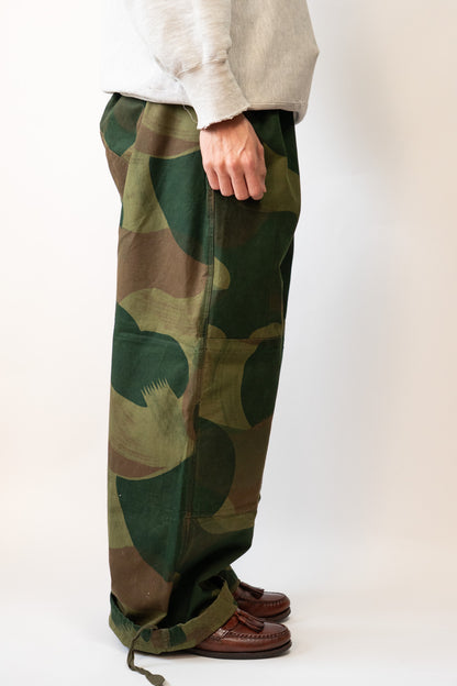 50s Belgian Army Ball&amp;Moon Camoflauge Over Pants Early Model