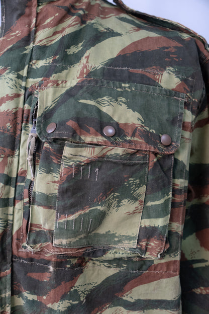 60s French Army TAP47/56 Paratrooper Jacket Lizard Camo