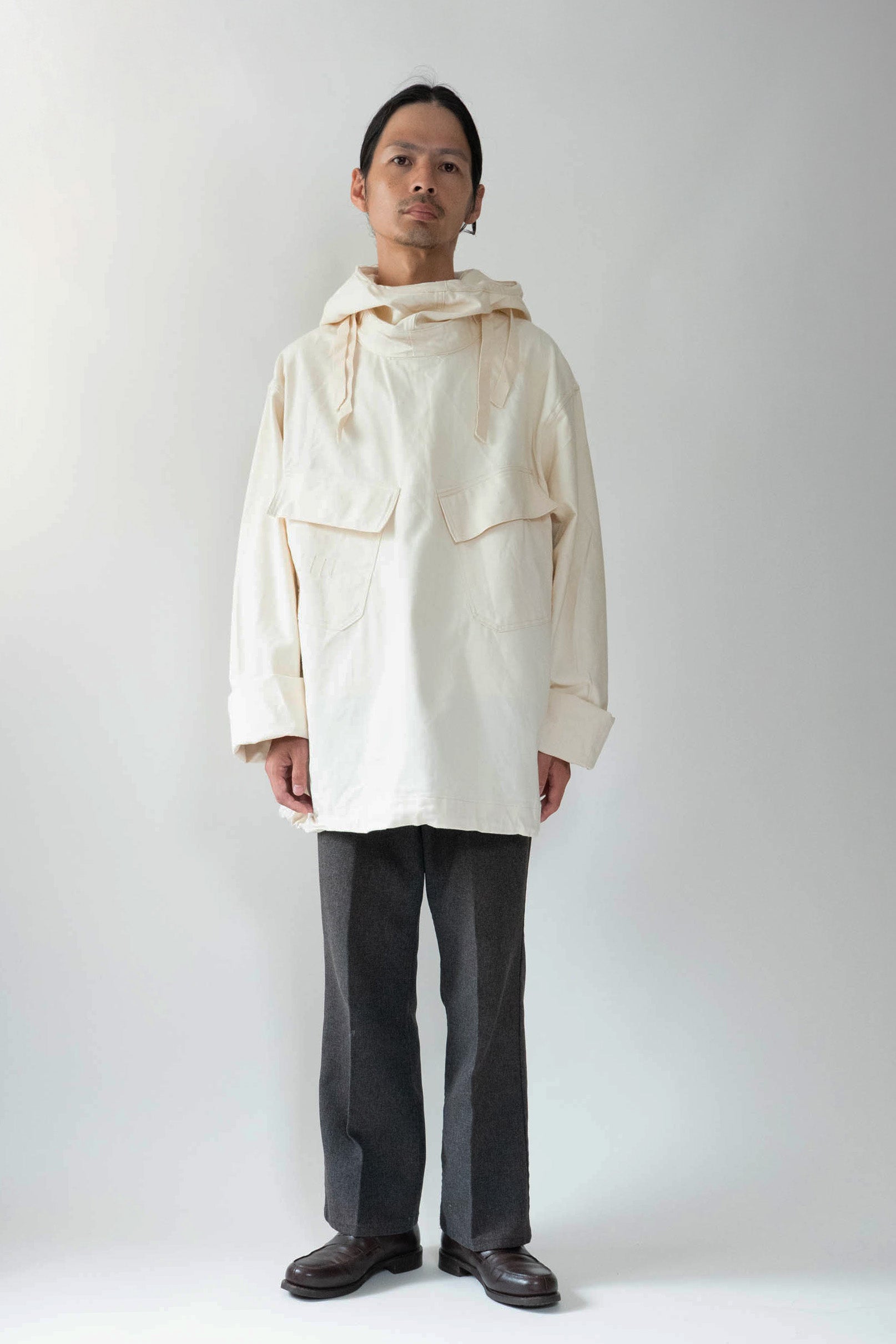 40s WWⅡ USN SALVAGE PARKA SMOCK "DEADSTOCK"