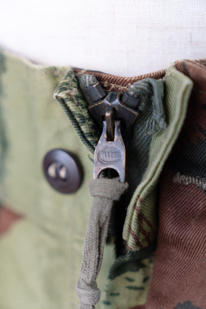 60s French Army TAP47/56 Paratrooper Jacket Lizard Camo