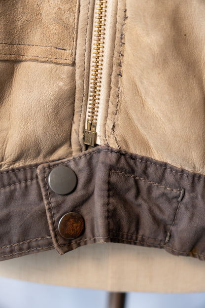 40s German Air force Luftwaffe Sheepskin Mouton Kanal Jacket
