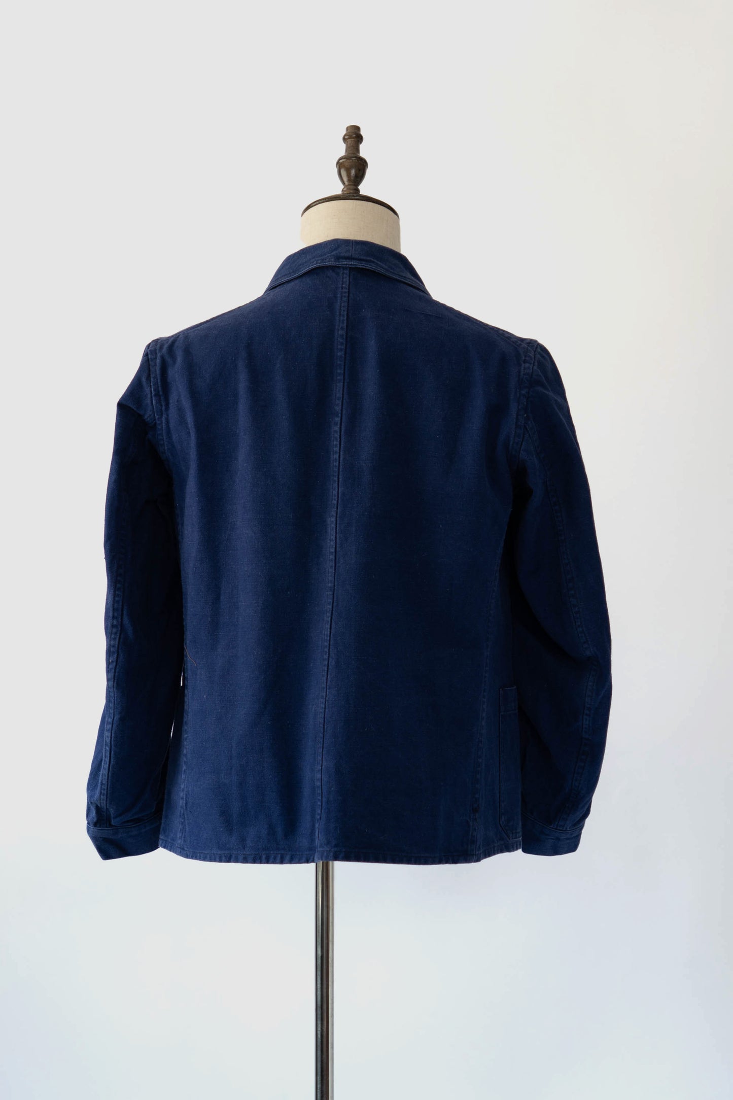 ~30s French Work Blue Cotton Twill Jacket
