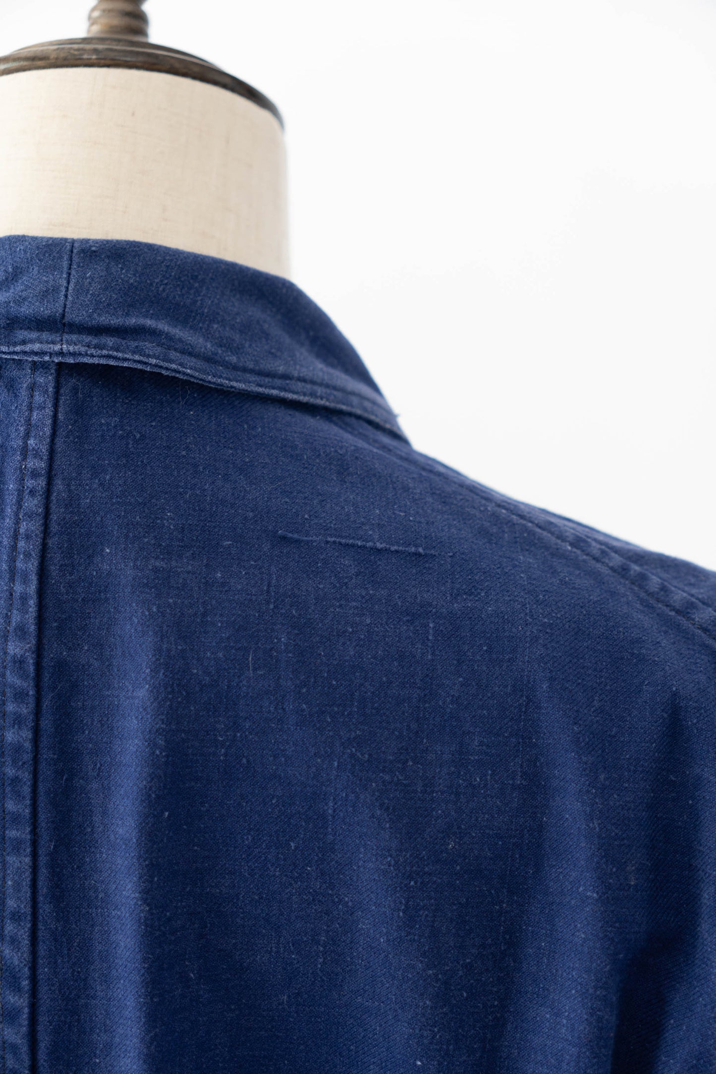 ~30s French Work Blue Cotton Twill Jacket