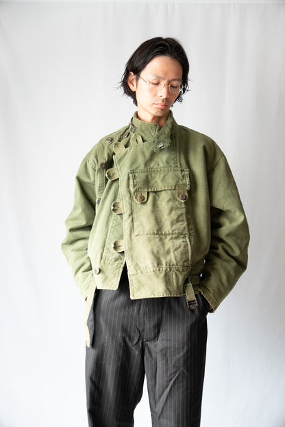 60s Sweden Army Motorcycle Jacket With Liner "C50"